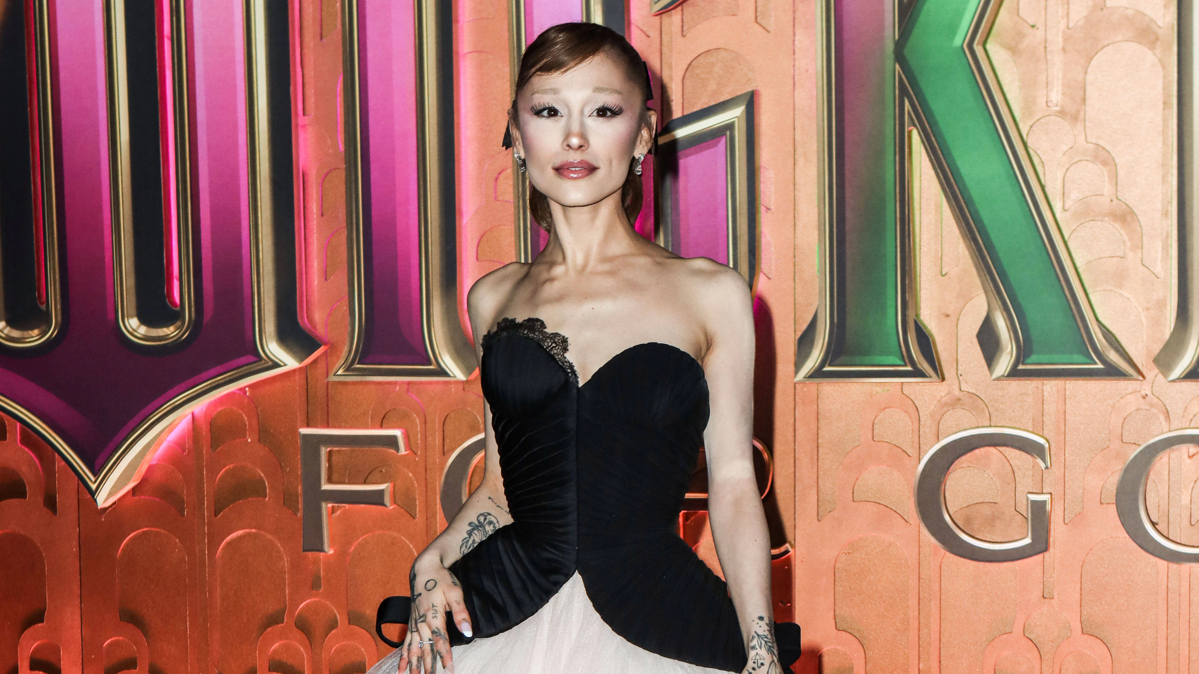 Ariana Grande at a "Wicked" event in 2025.
