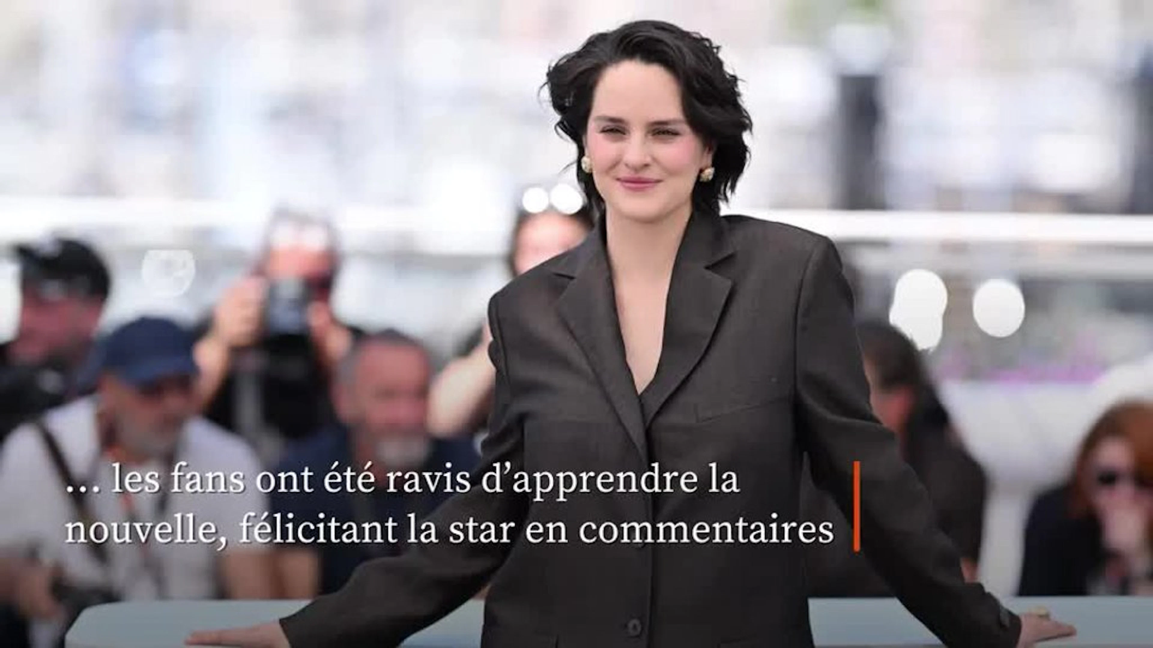 Noémie Merlant, devenue maman, dévoile une image de son bébé