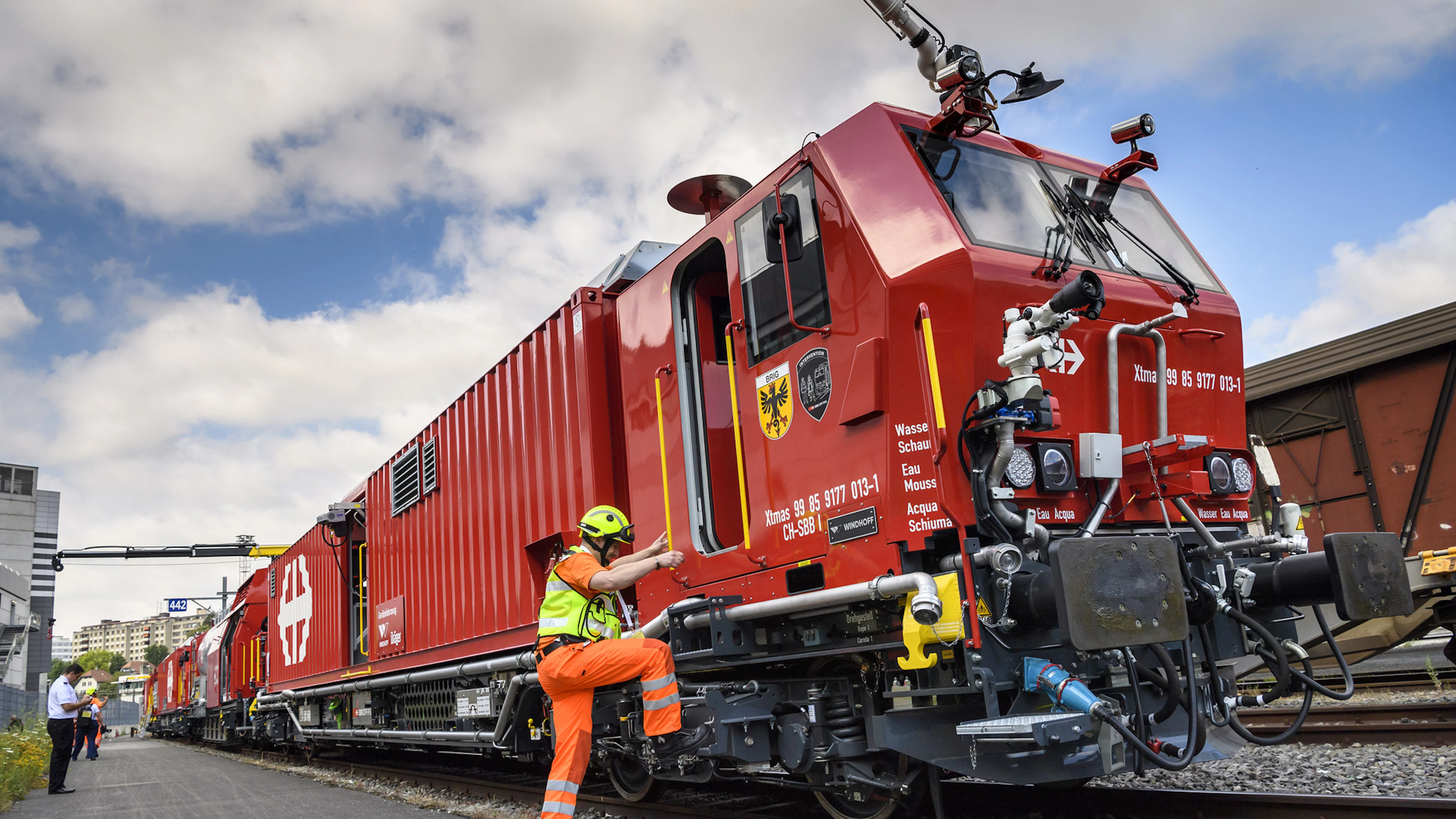 Comment les pompiers des CFF interviennent en cas d'urgence