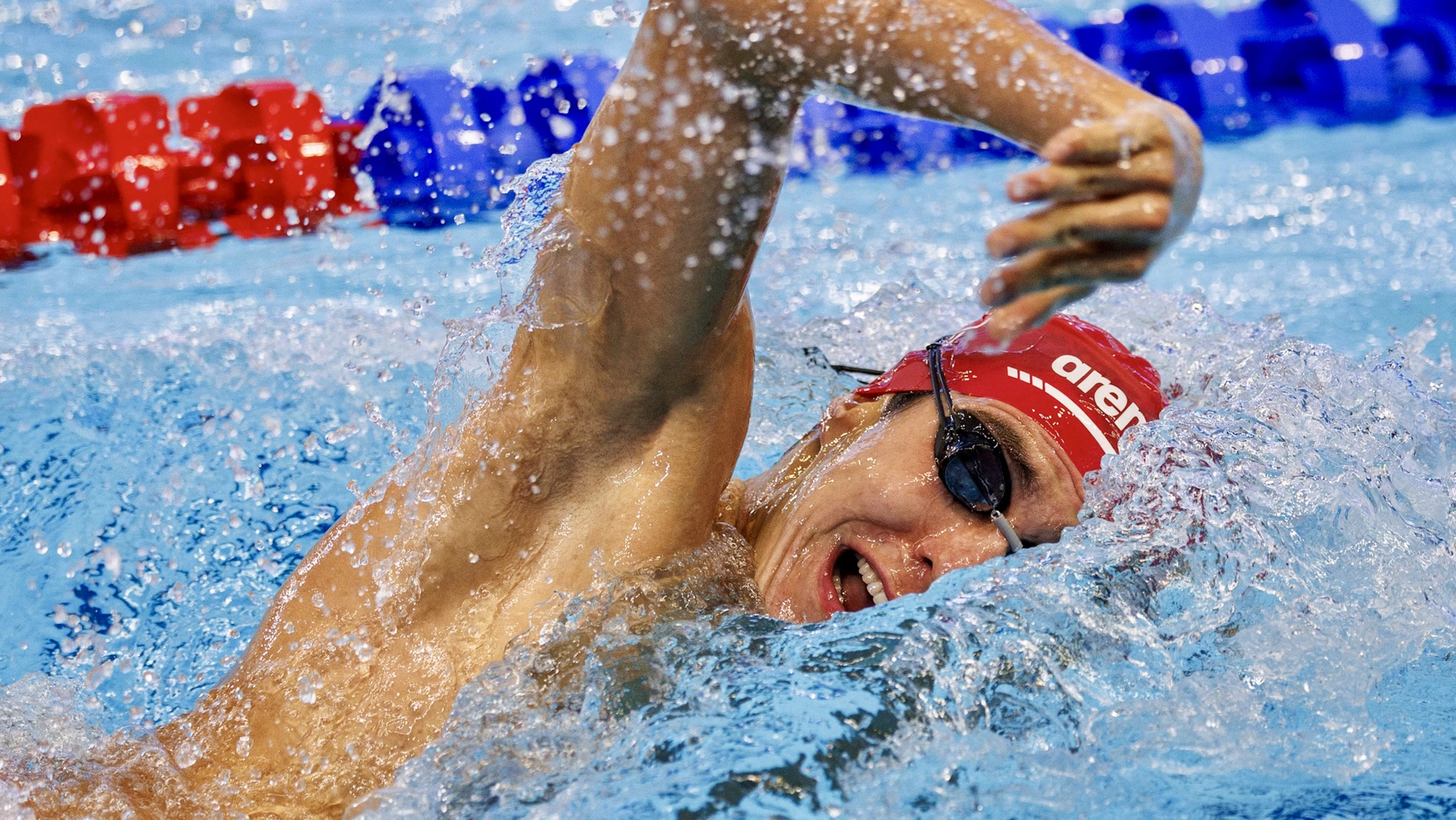 Paul Niederberger a pris la 13e place sur 5 km en eau libre aux Championnats d'Europe à Paris (archive).