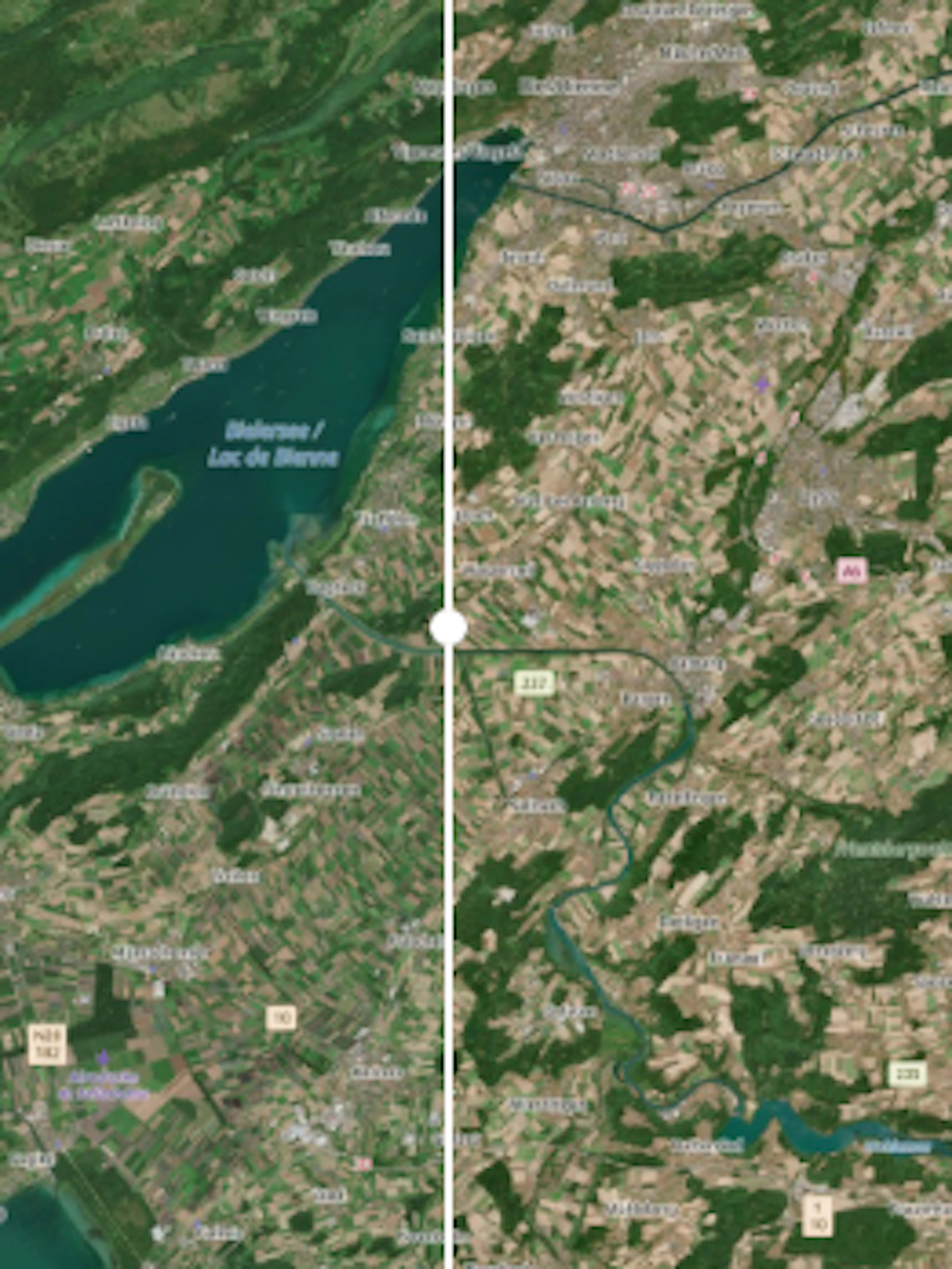 Erschreckende Satellitenbilder zeigen das ganze Ausmass der Dürre