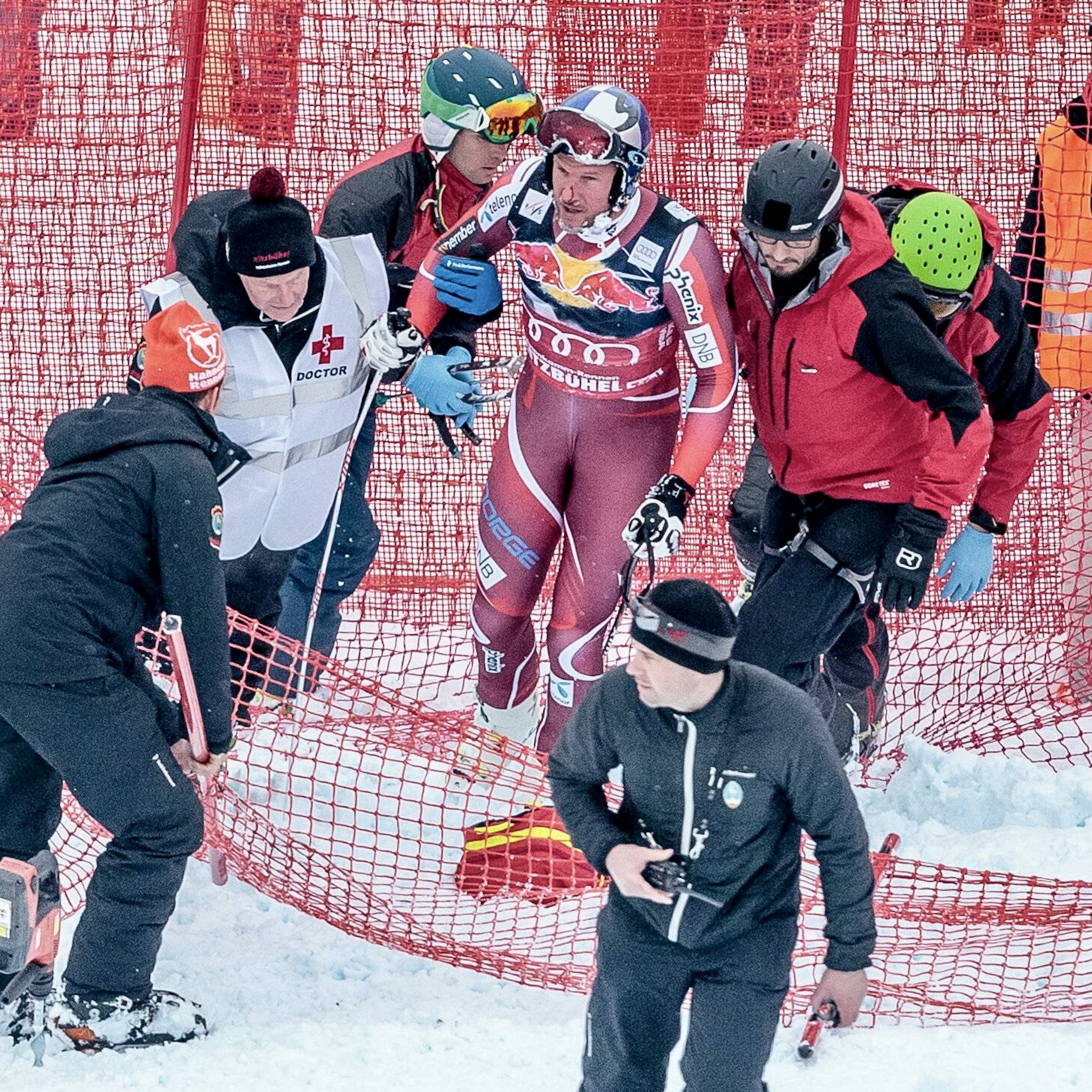 Stoppée par une blessure