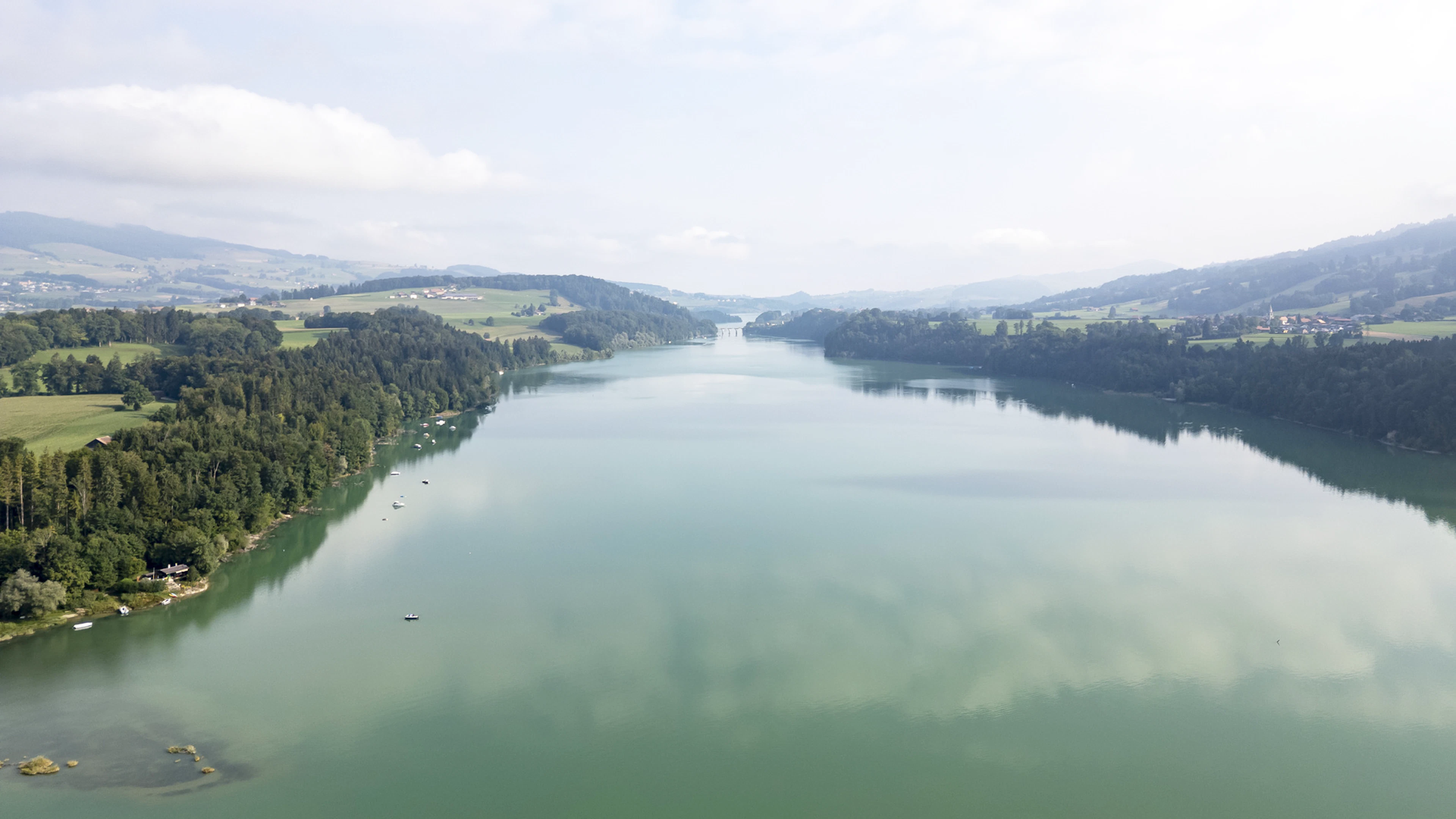 Une opération aux conséquences spectaculaires pour le lac de la Gruyère !