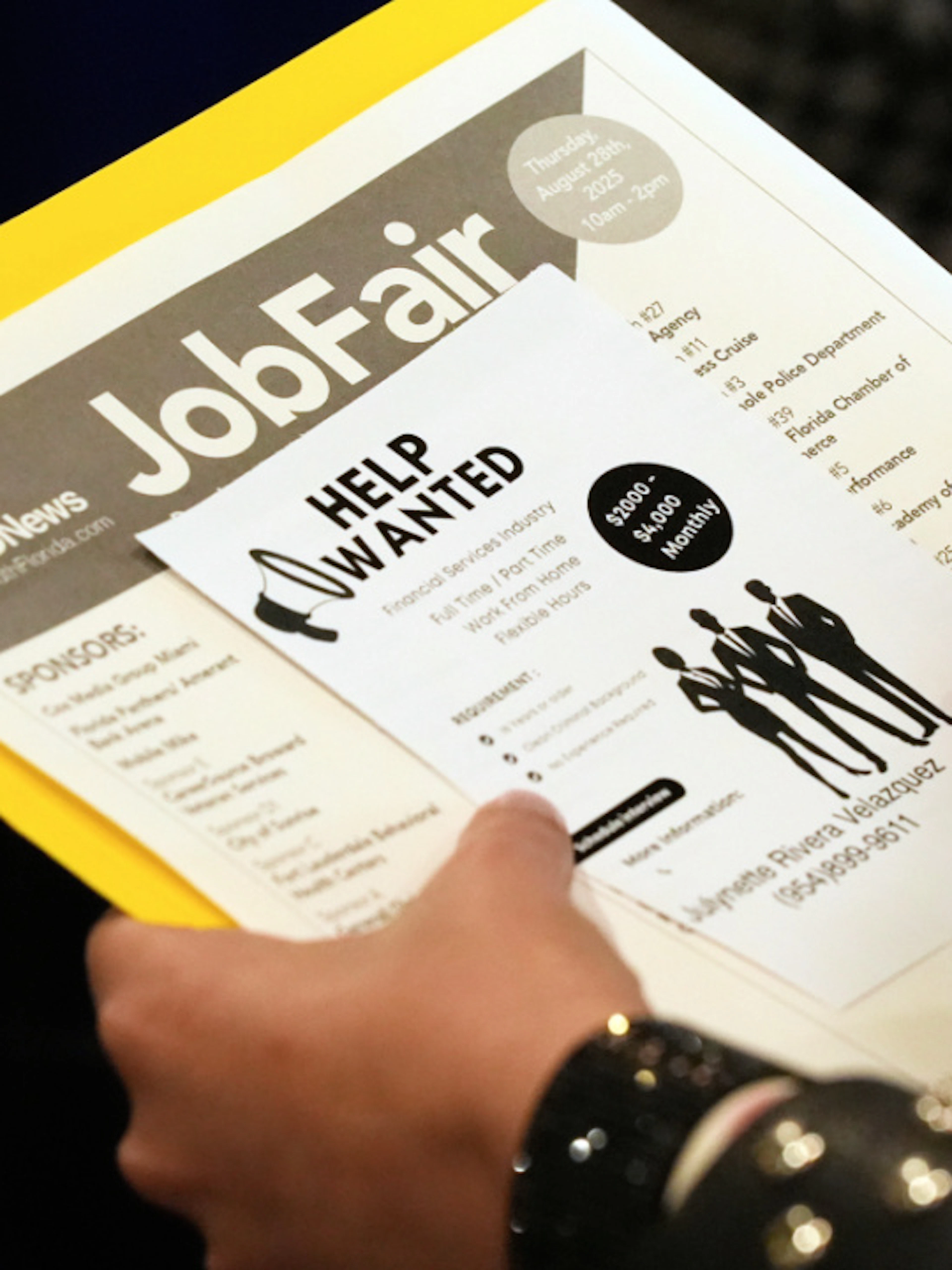 USA : 23'000 emplois en moins en juillet, mais chômage en baisse
