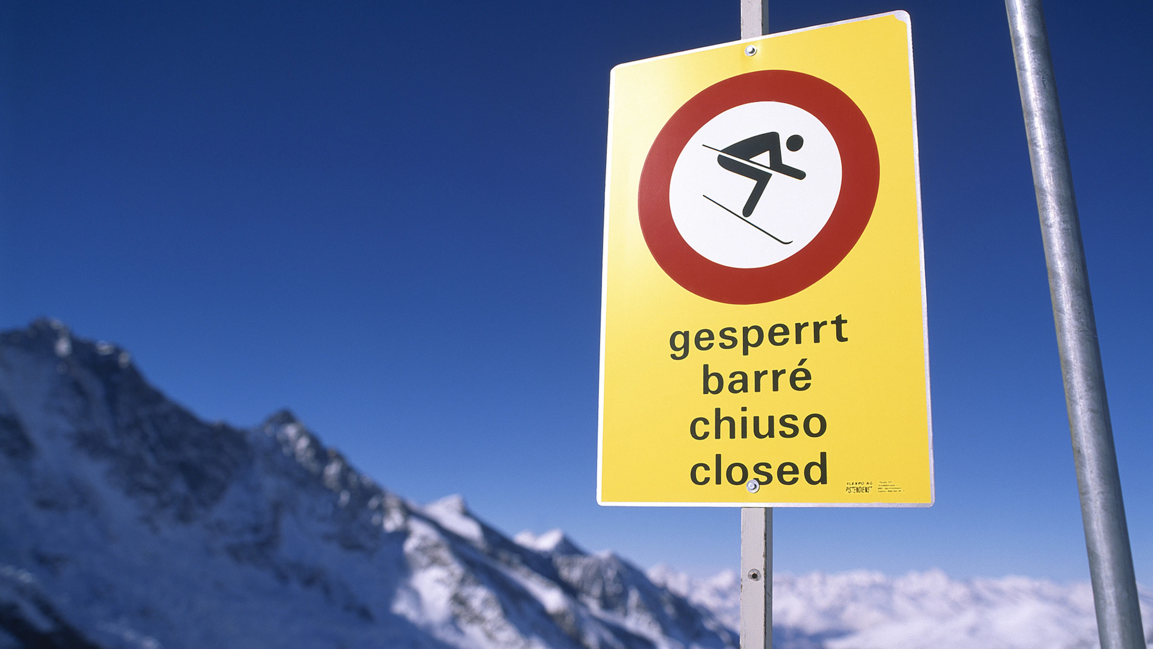 Valais : fermeture temporaire du domaine skiable d'été de Saas-Fee