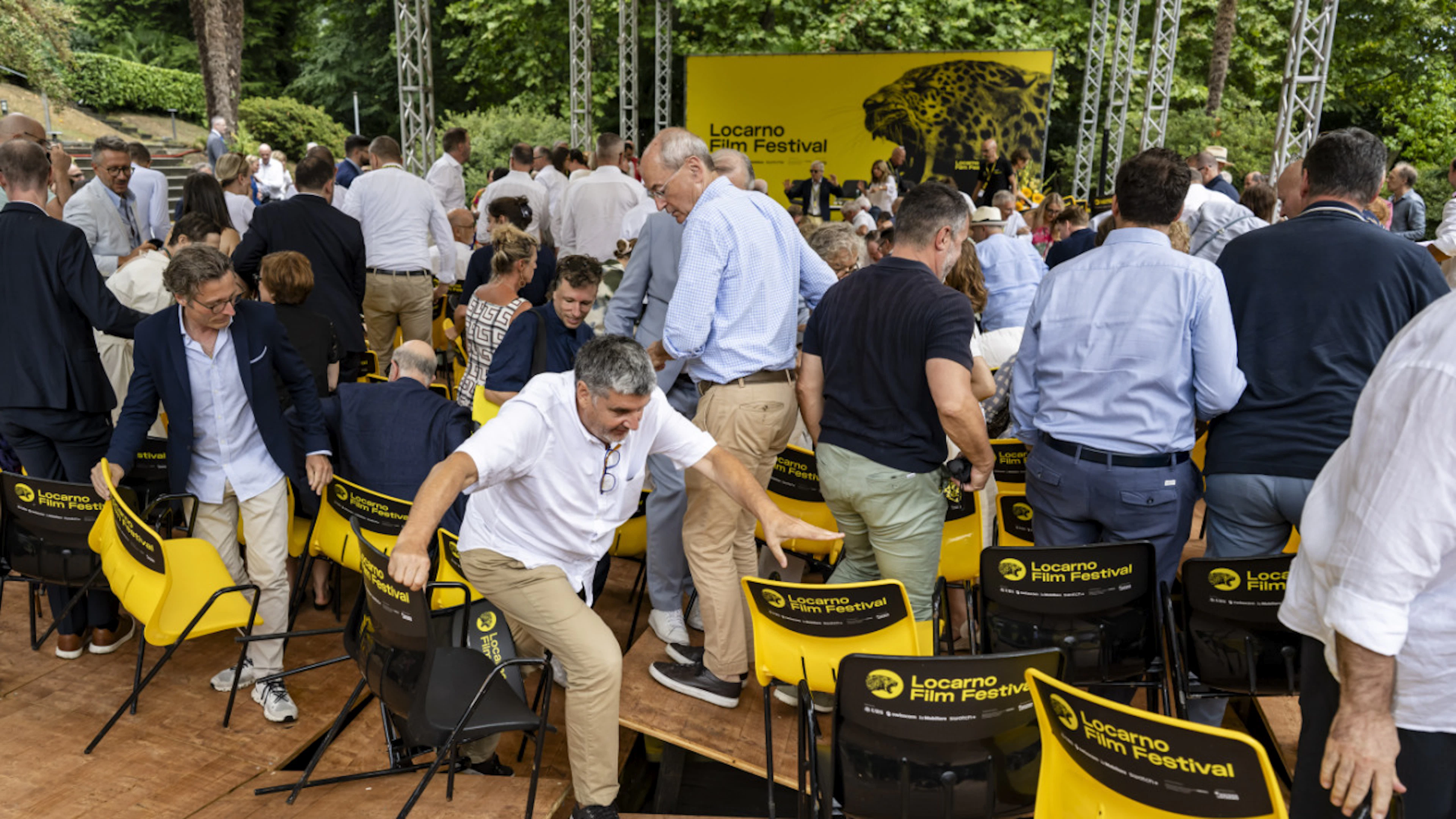 Person an Locarno Filmfestival verletzt wegen defekter Bühne