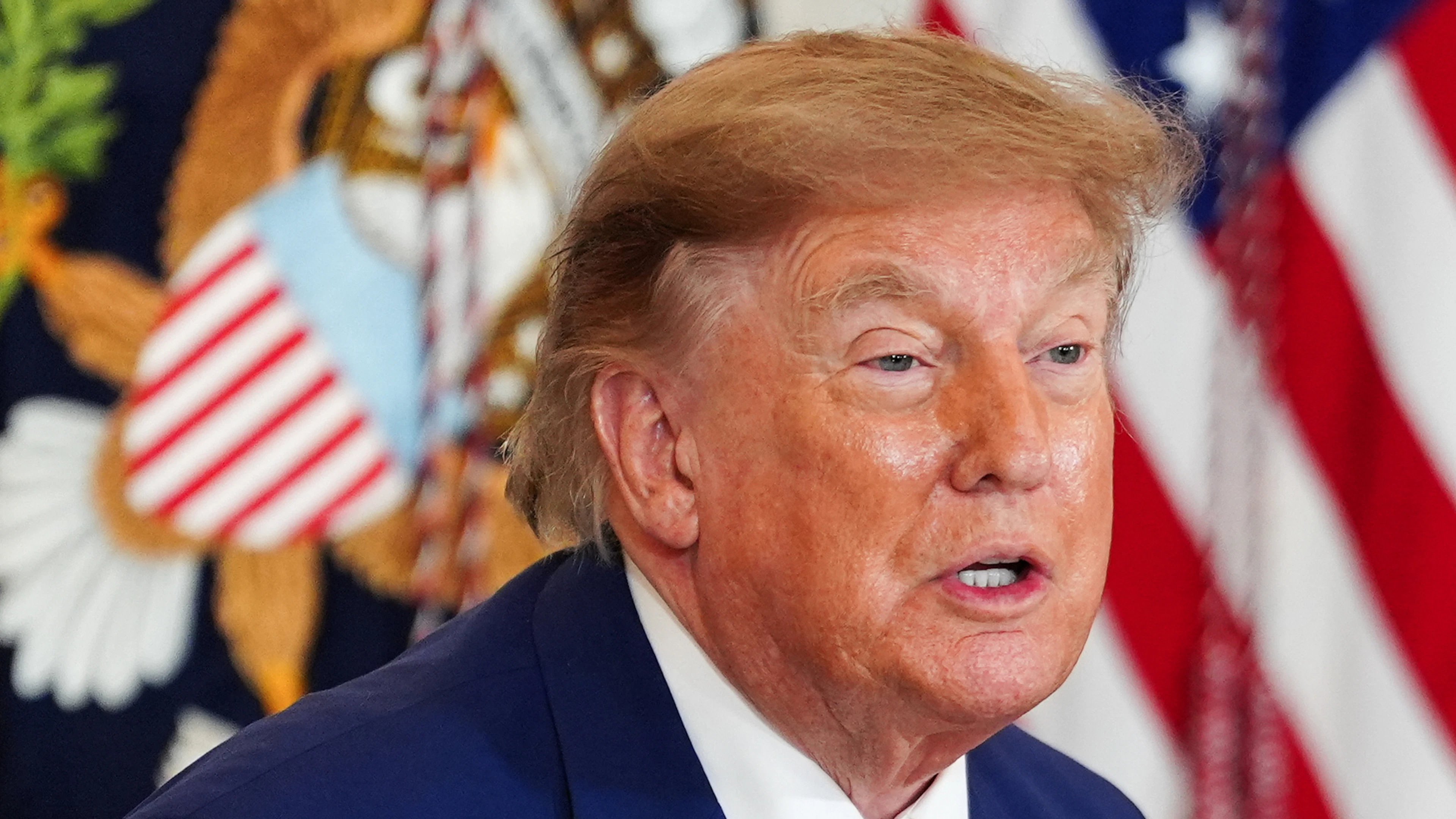 Salle de bal bloquée par la justice : une «honte nationale», dit Trump