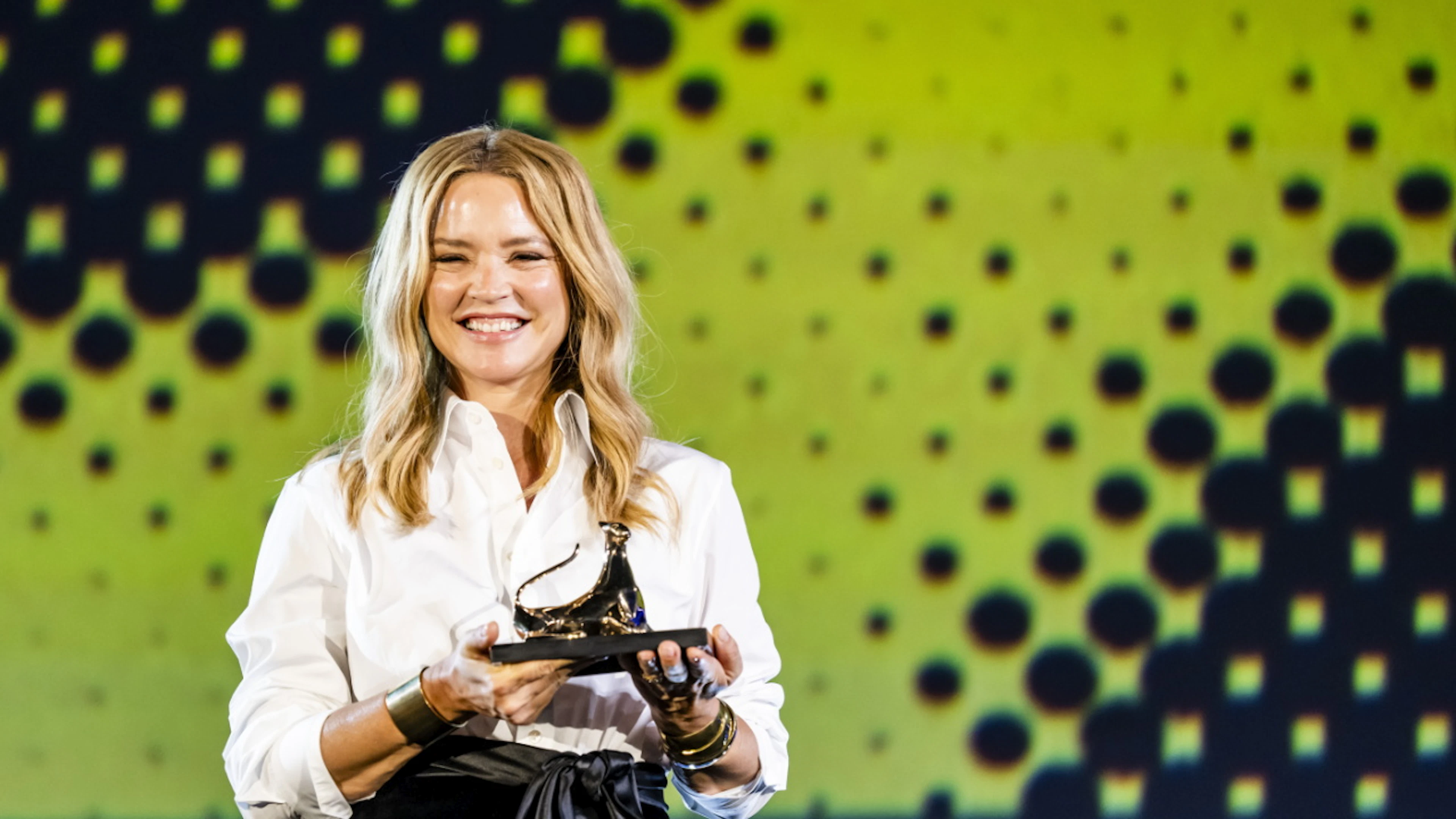 Al Locarno Film Festival premiata l'attrice farnco-belga Virginie Efira