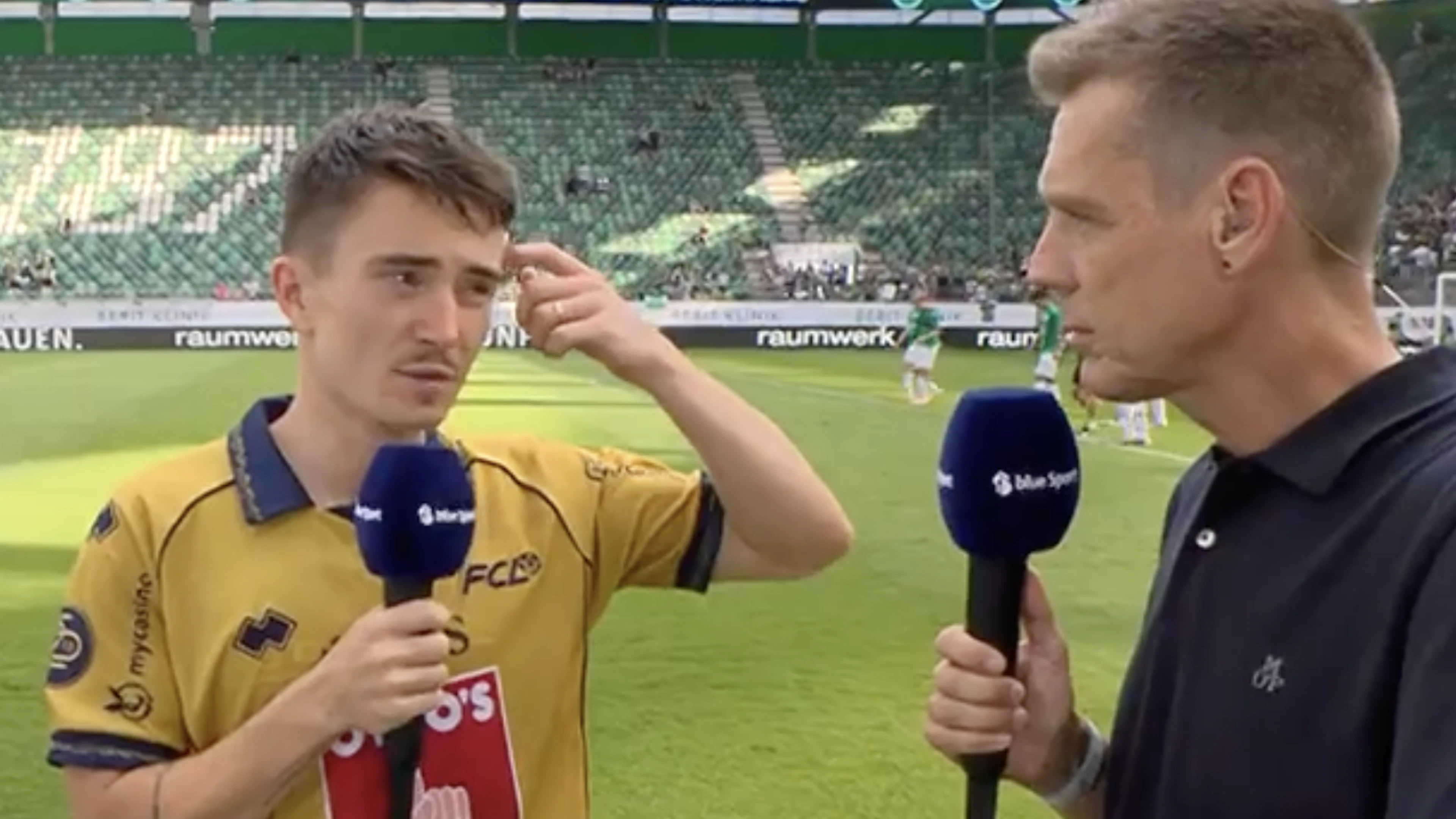 Di Giusto: «Ich dachte, am Trikot oben ist es kein Handspiel»