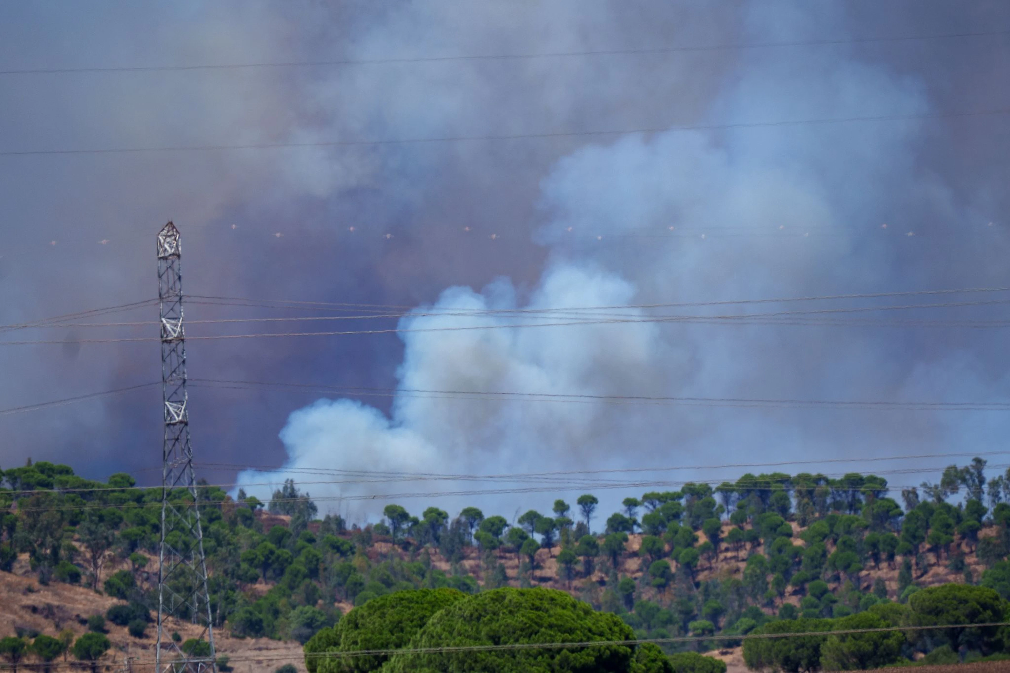 Feuer in Andalusien
