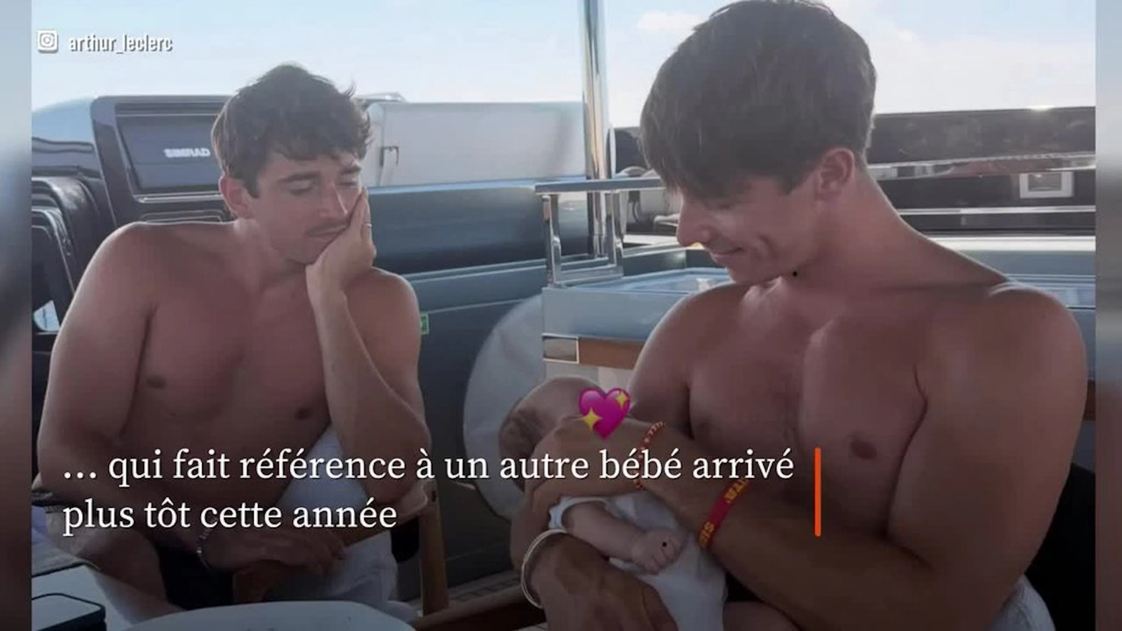 Charles Leclerc et Alexandra Saint Mleux confirment attendre un bébé