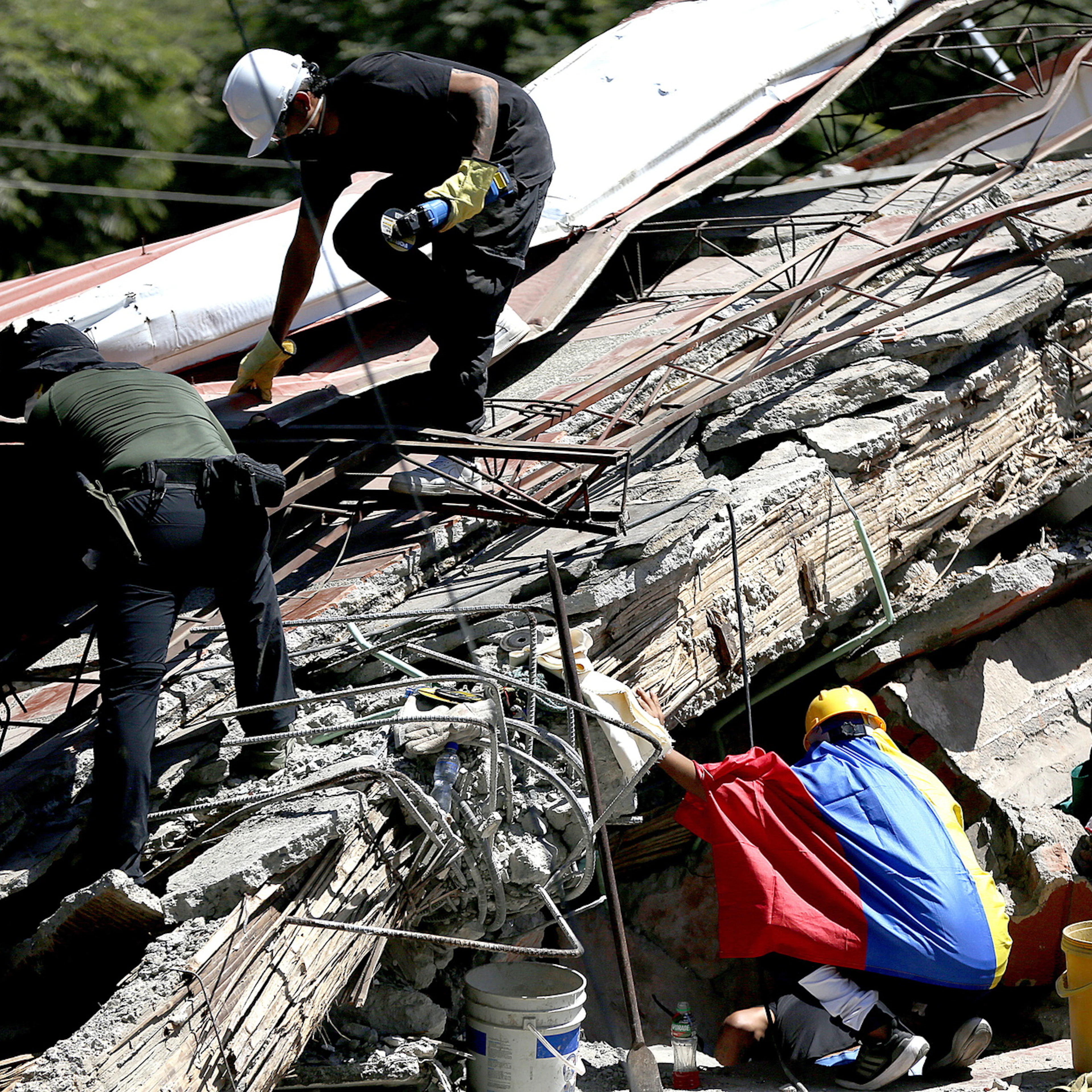 Dopo il violento terremoto