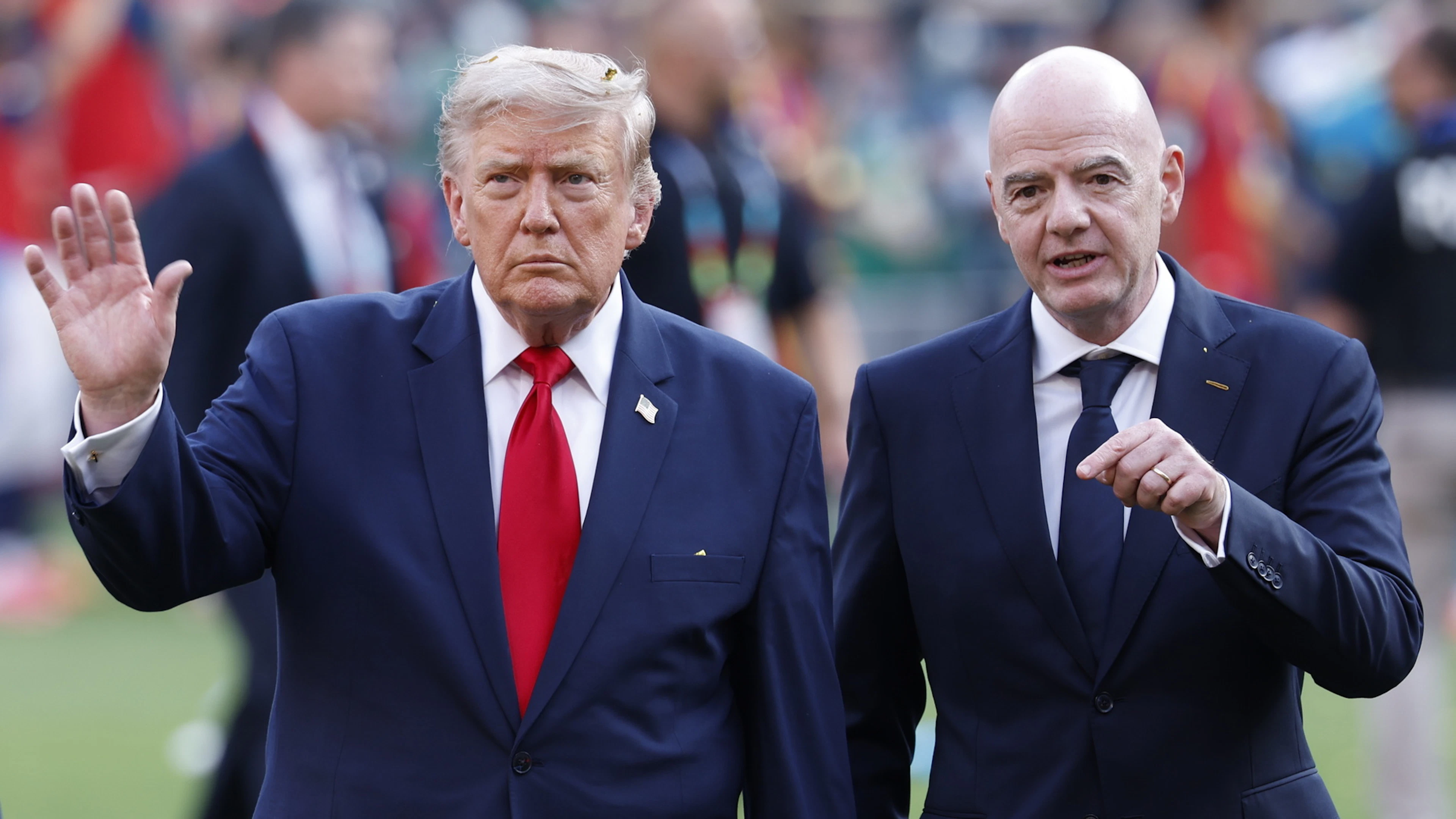 Trump stützt Infantino und warnt vor Absetzung von FIFA-Boss