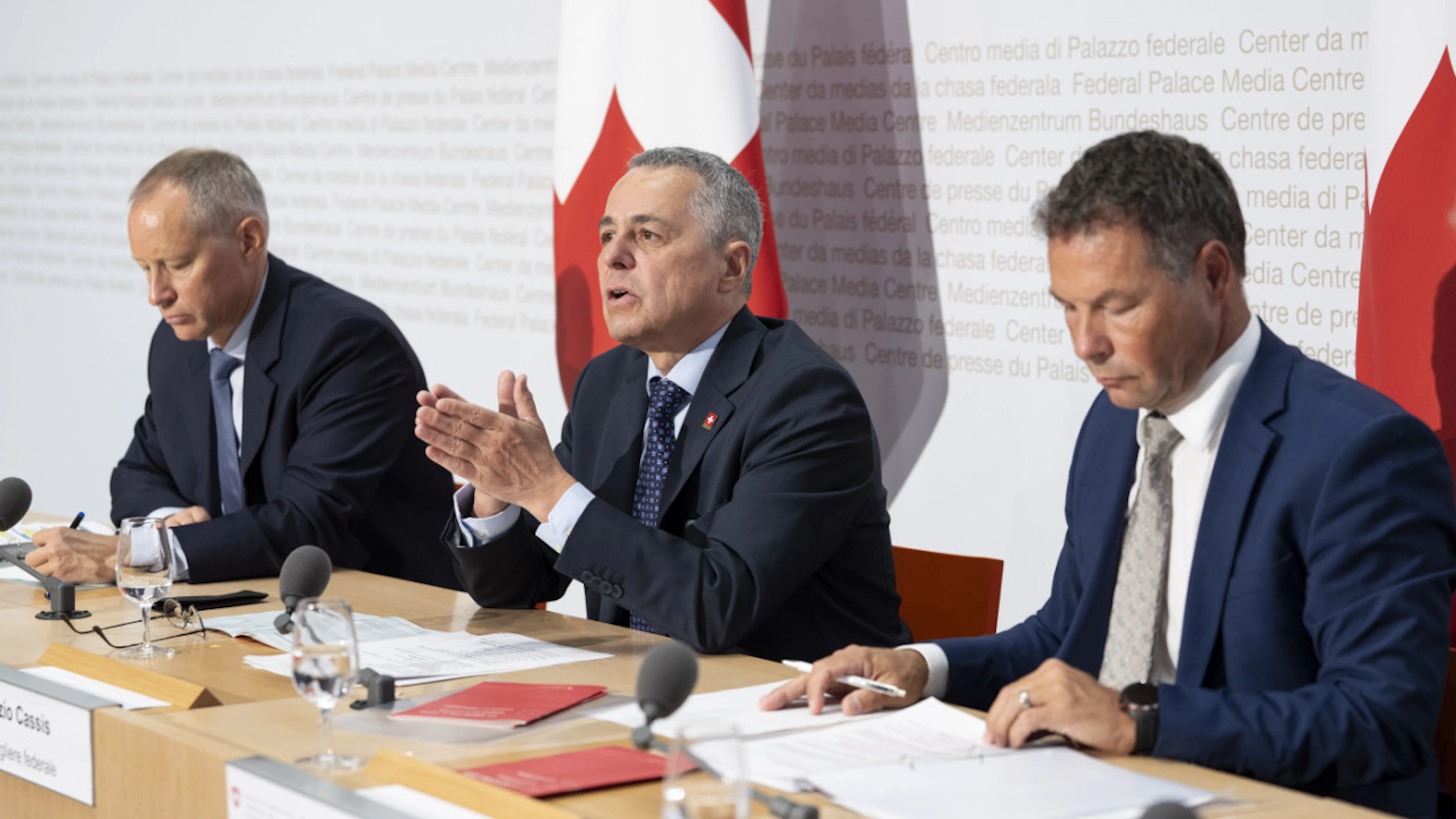 Neutralità, Cassis: «La prassi attuale è nell'interesse della Svizzera»