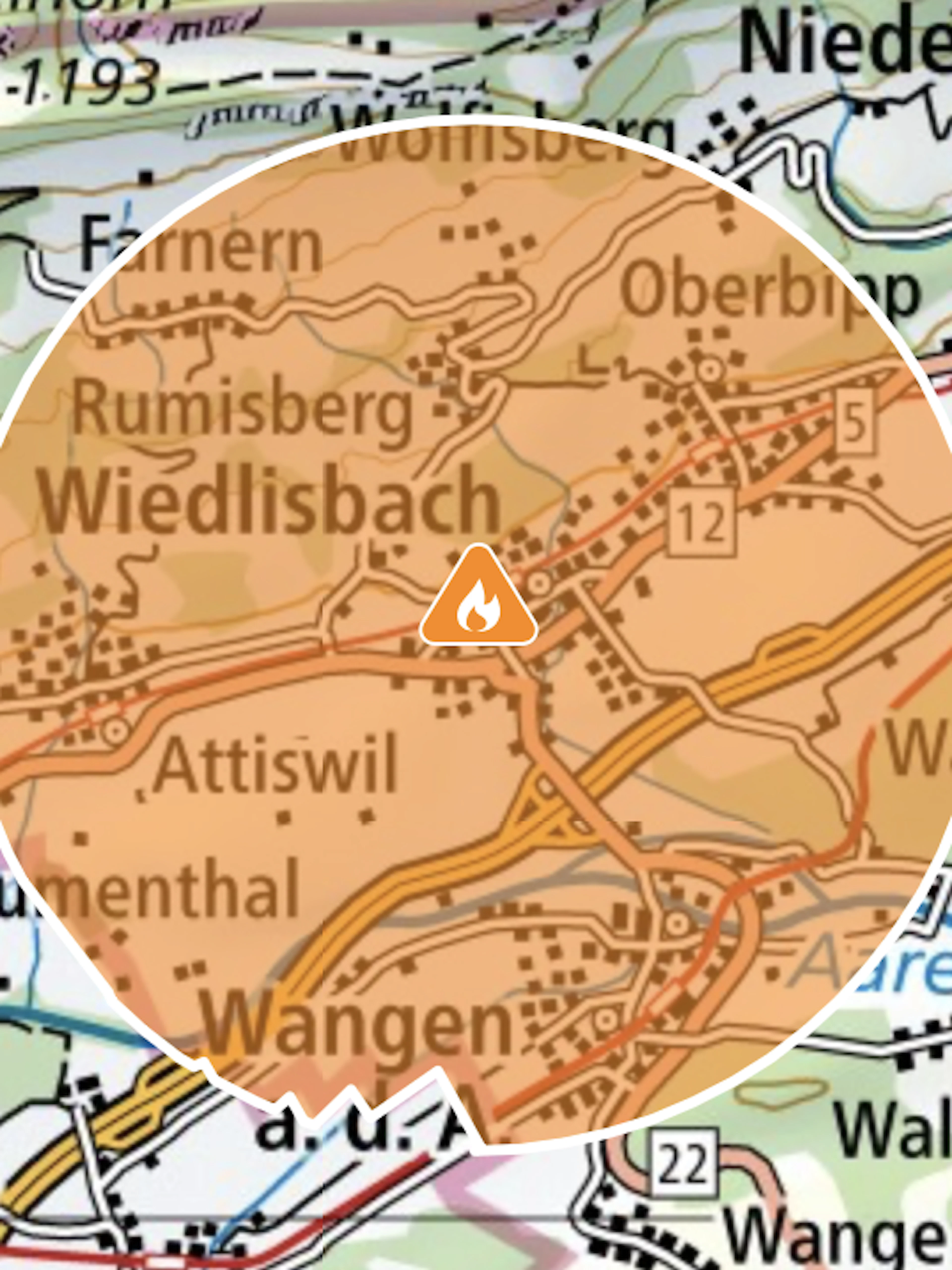 Coop in Wiedlisbach und Gebäude in Bützberg in Flammen – Bund warnt vor starker Rauchentwicklung