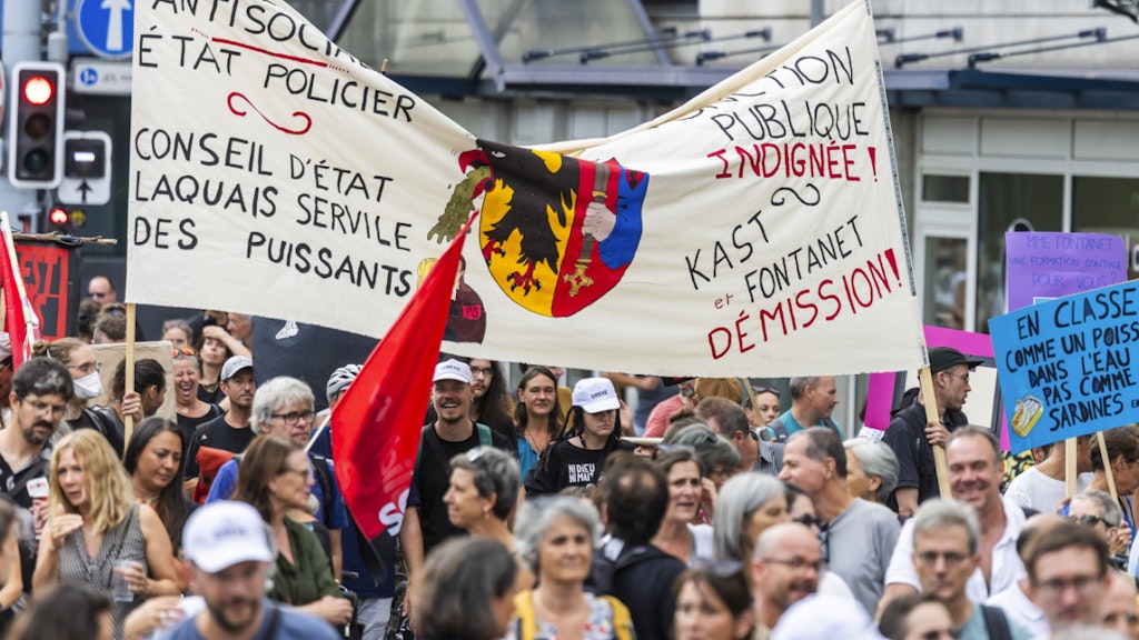bluewin.ch - New Public Sector Strike Meets with Little Response in Geneva