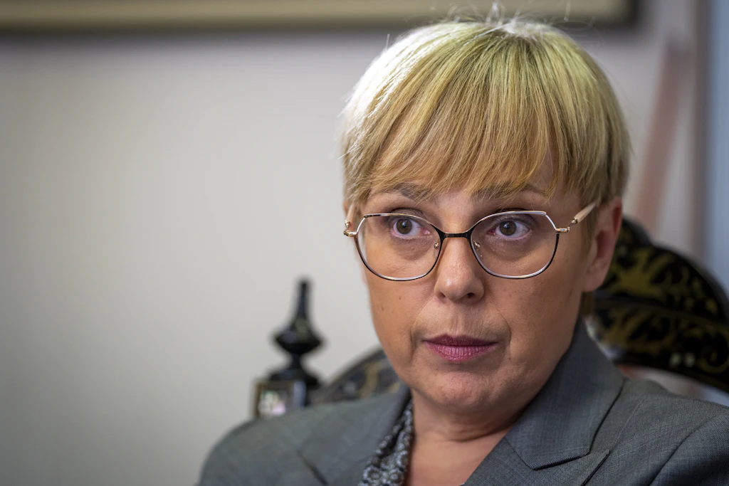 Photo: bluewin.ch Slovenian President Natasa Pirc Musar Denies Links to Russian Intelligence
