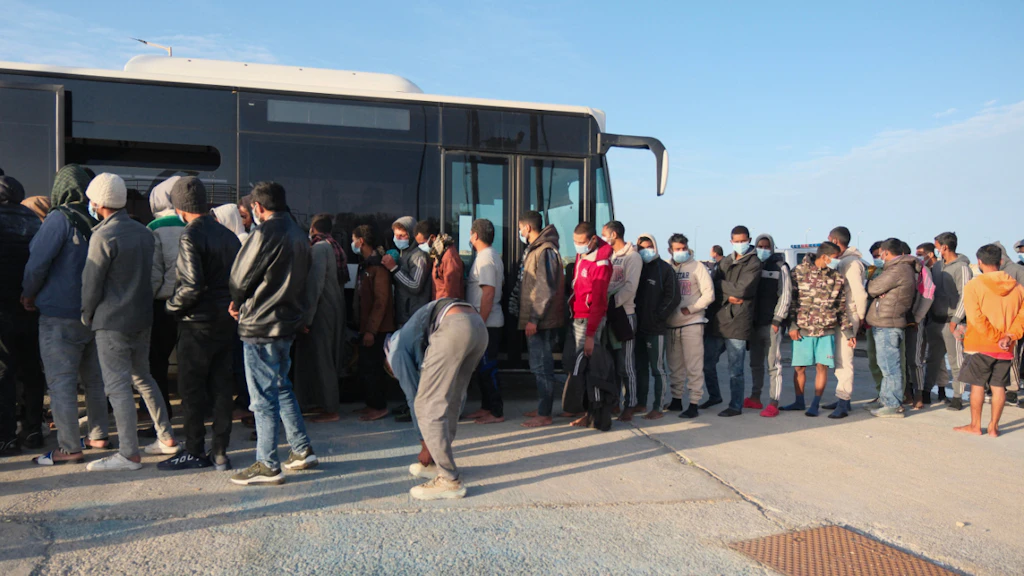 Riots at the Sintiki migrant camp in Greece