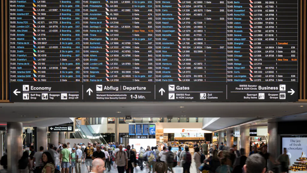 Punctuality at Zurich Airport Has Improved—Swiss Remains Stagnant