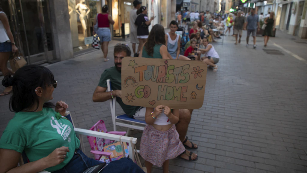 Another Protest Against Mass Tourism in Mallorca