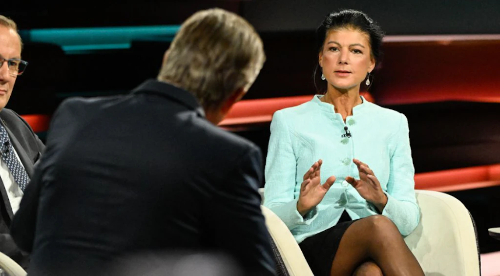 Nach AfD-Sieg verplappert sich Chrupalla – Wagenknecht findet es ...