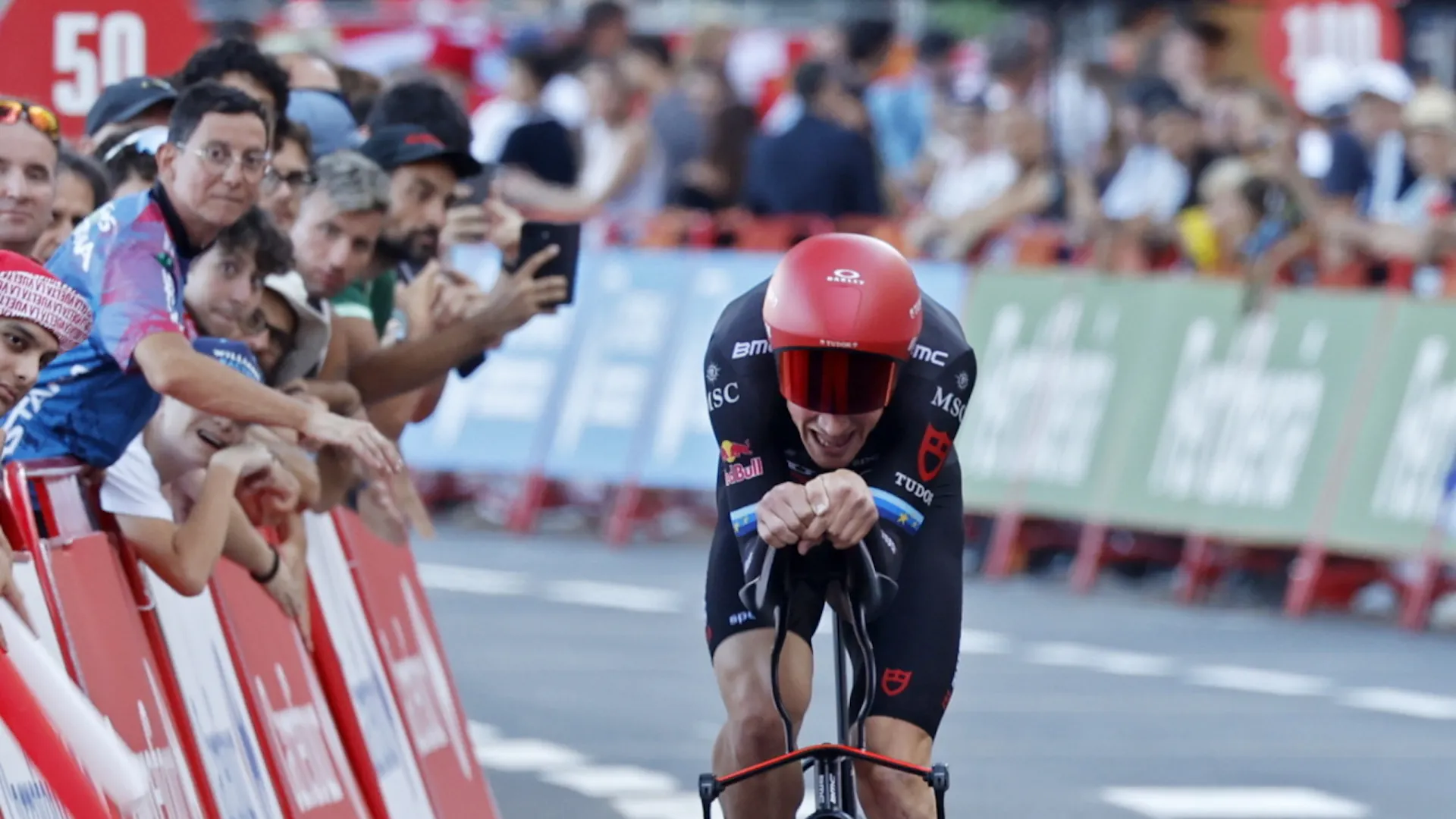 Küng Wins the Vuelta Time Trial
