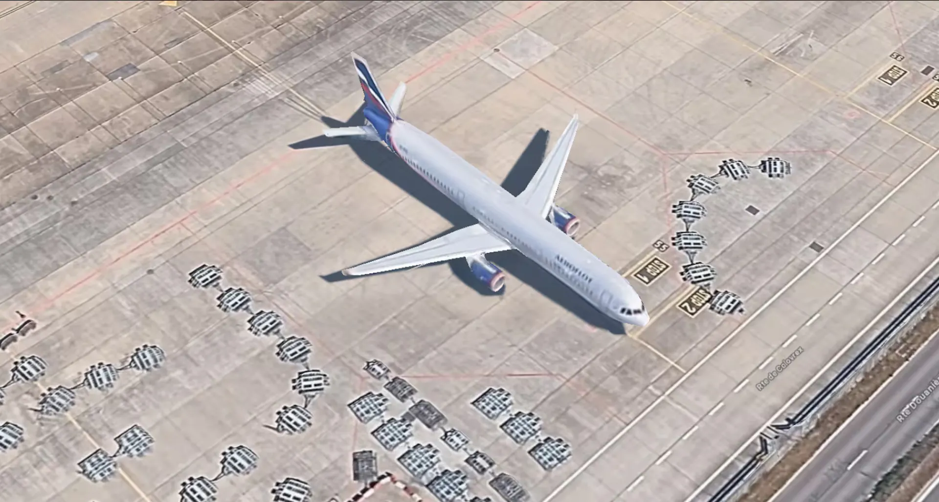 Un Airbus russo è in attesa di decollo a Ginevra da quattro anni e mezzo