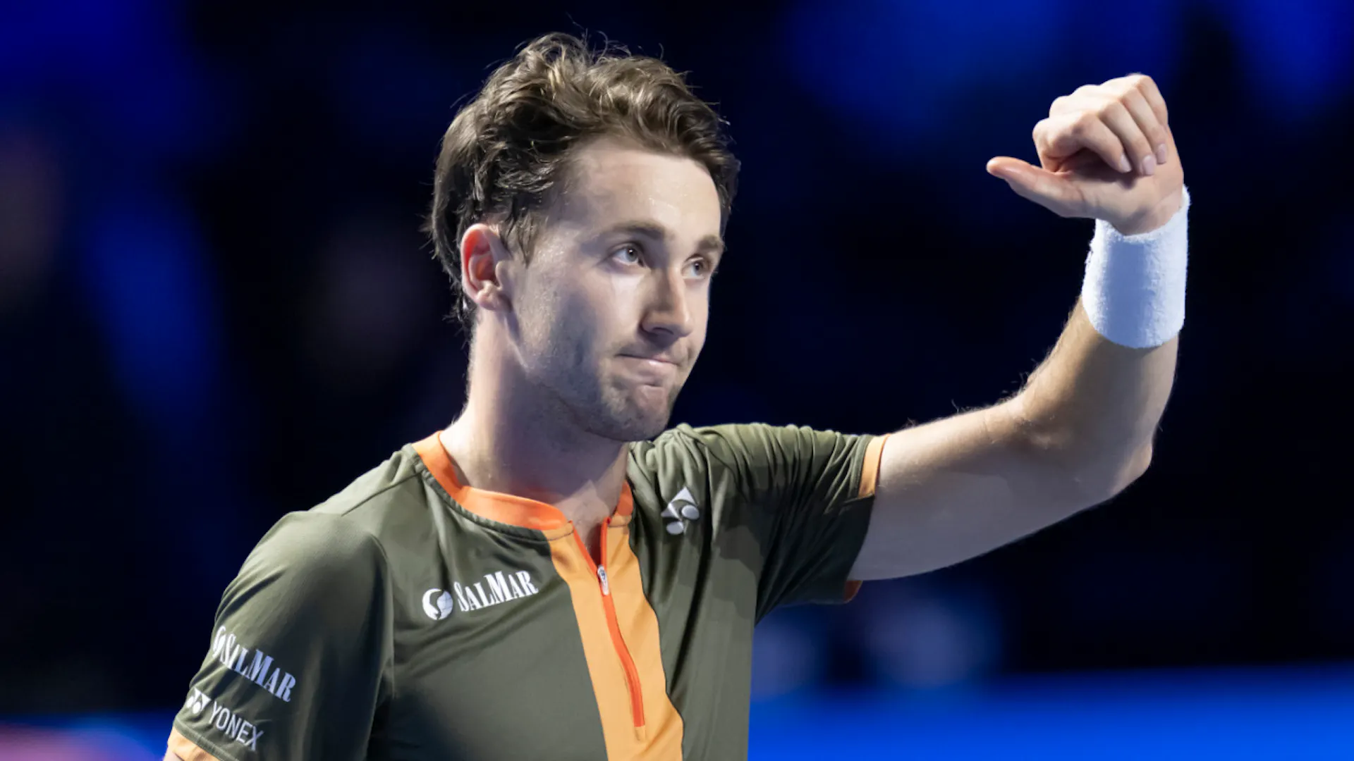 Casper Ruud, yang mengalahkan Wawrinka di 16 besar Basel tahun lalu