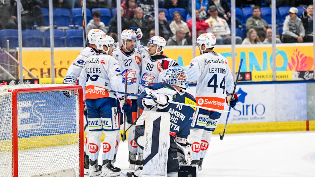 ZSC Lions Win Top-of-the-Table Clash Against Ambri and Remain Unbeaten