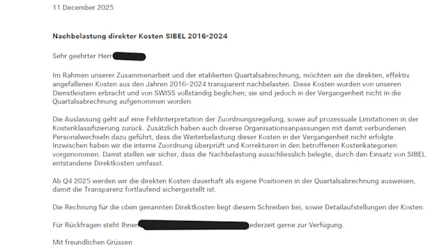 Swiss Billing Error: Federal Government Must Pay 700,000 Francs in Back ...