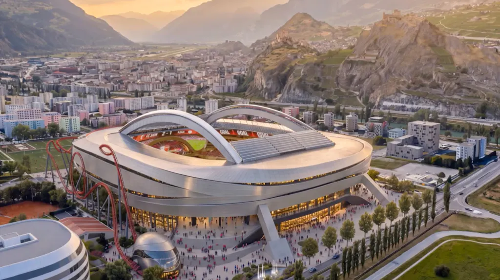 Plans Submitted: Sion Unveils Its 450-Million Stadium Project