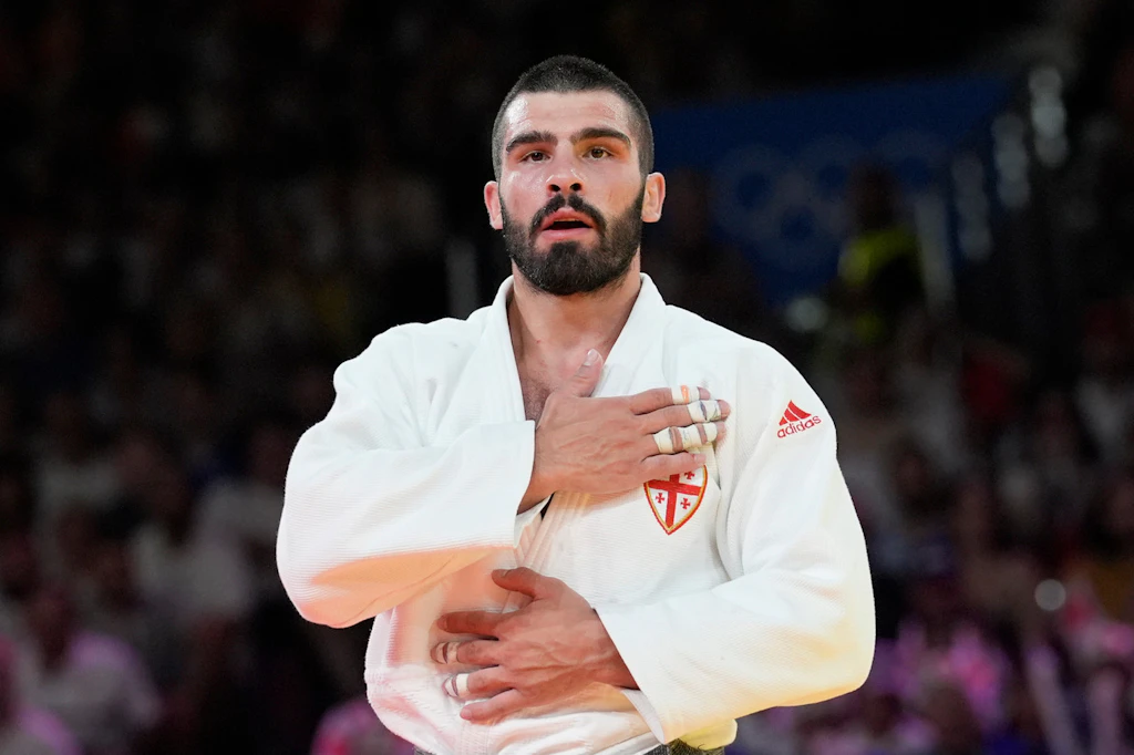 Photo: bluewin.ch Tato Grigalashvili wins his fourth world judo title in Baku
