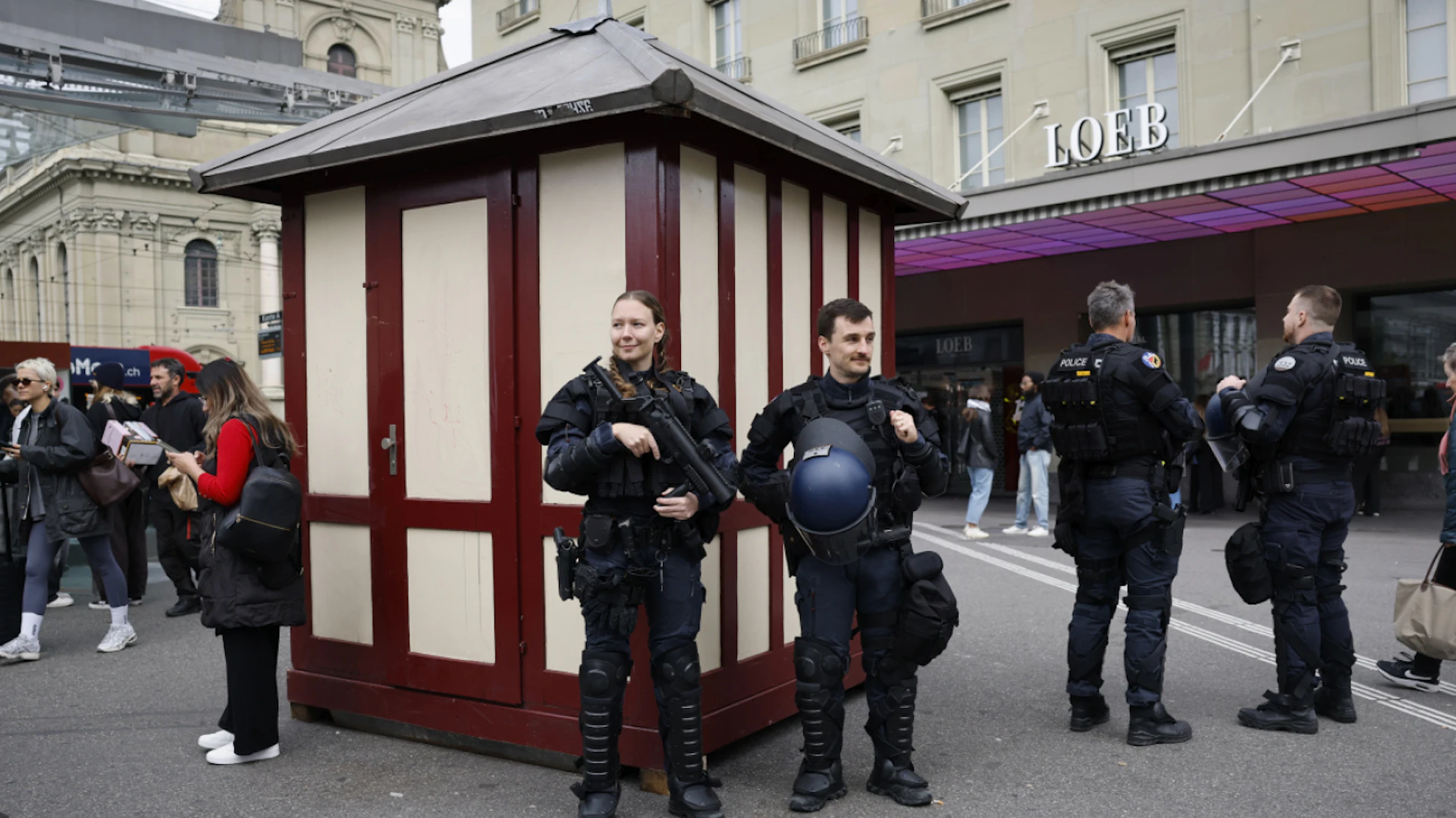 Police Showing a Strong Presence in Bern—Will There Be More Riots?