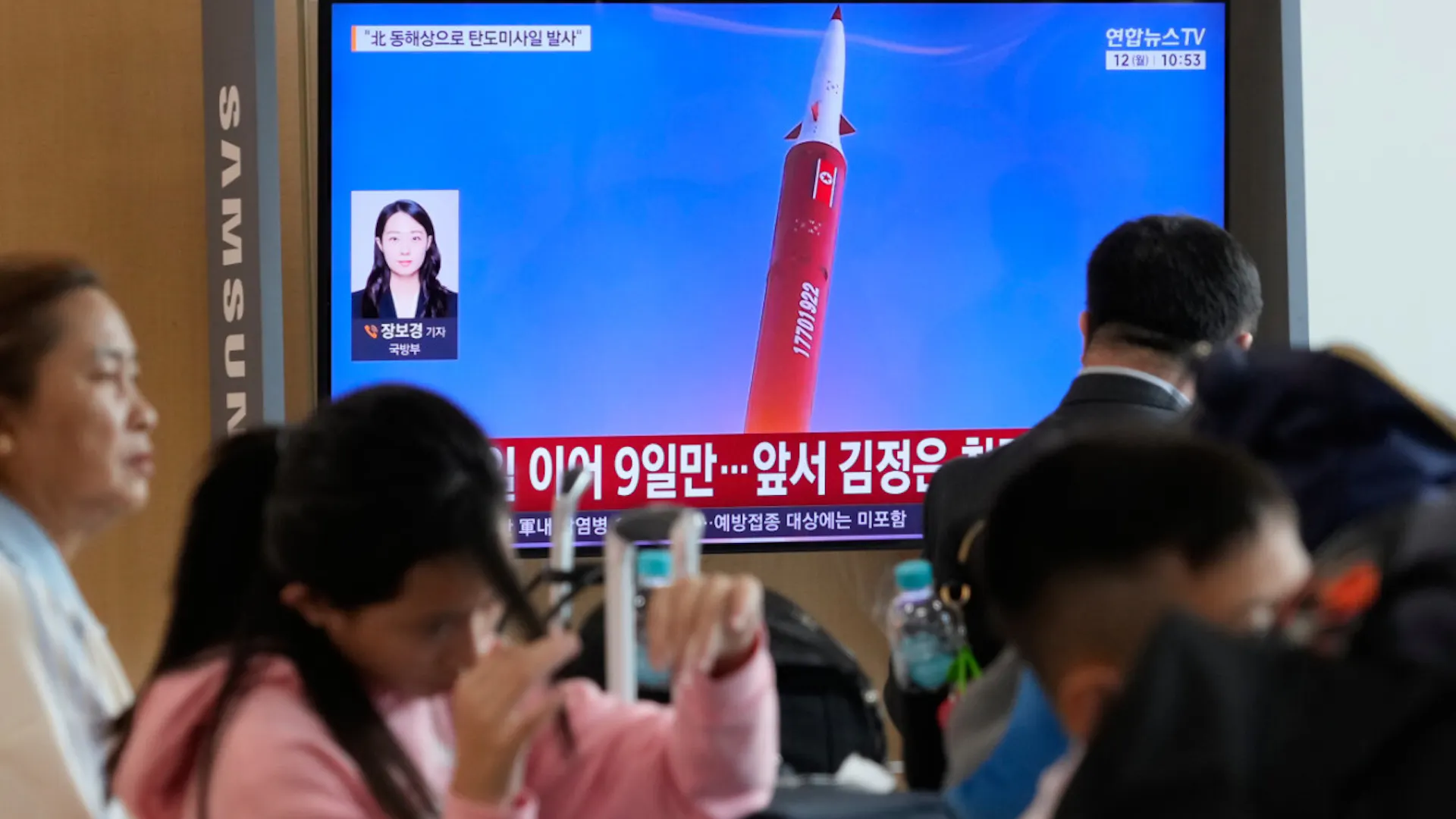 South Korea: North Korea Fires Ballistic Missiles Again