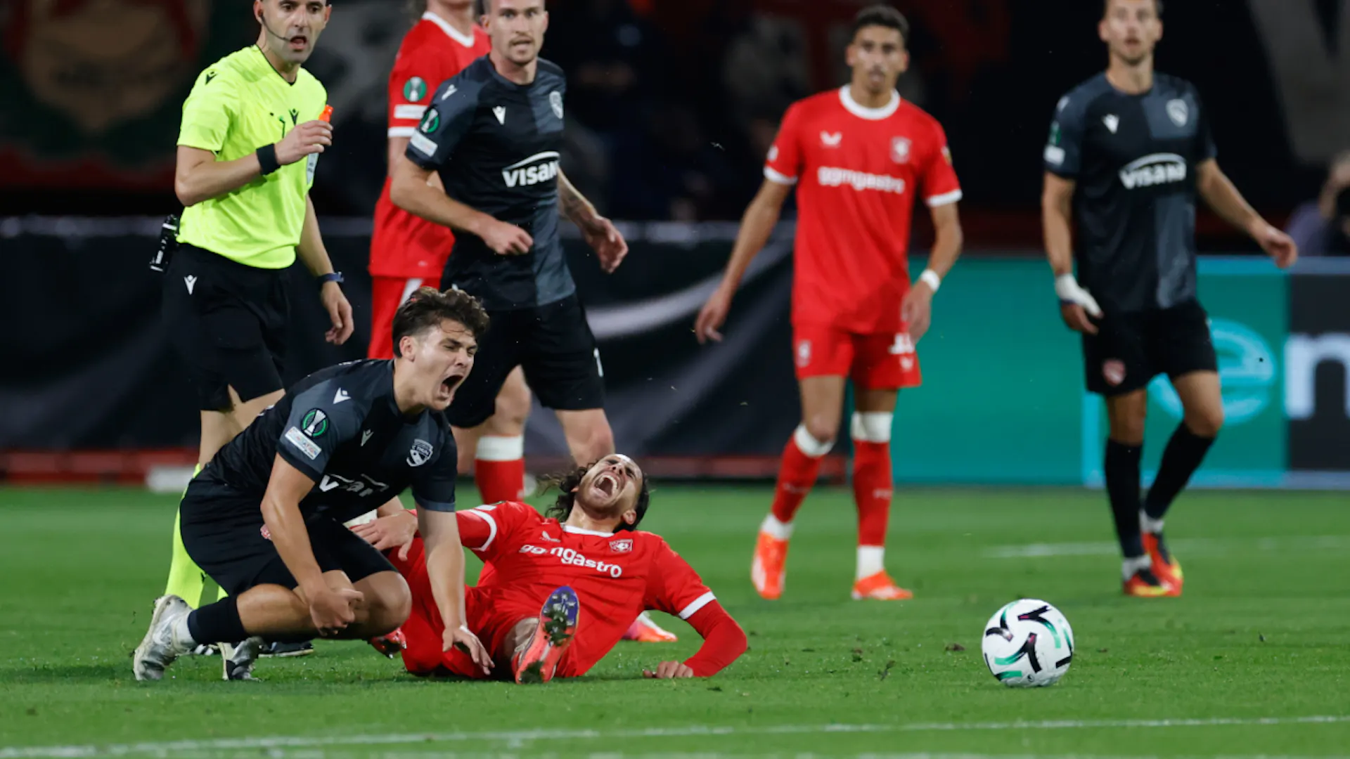 Thun loses after a controversial red card