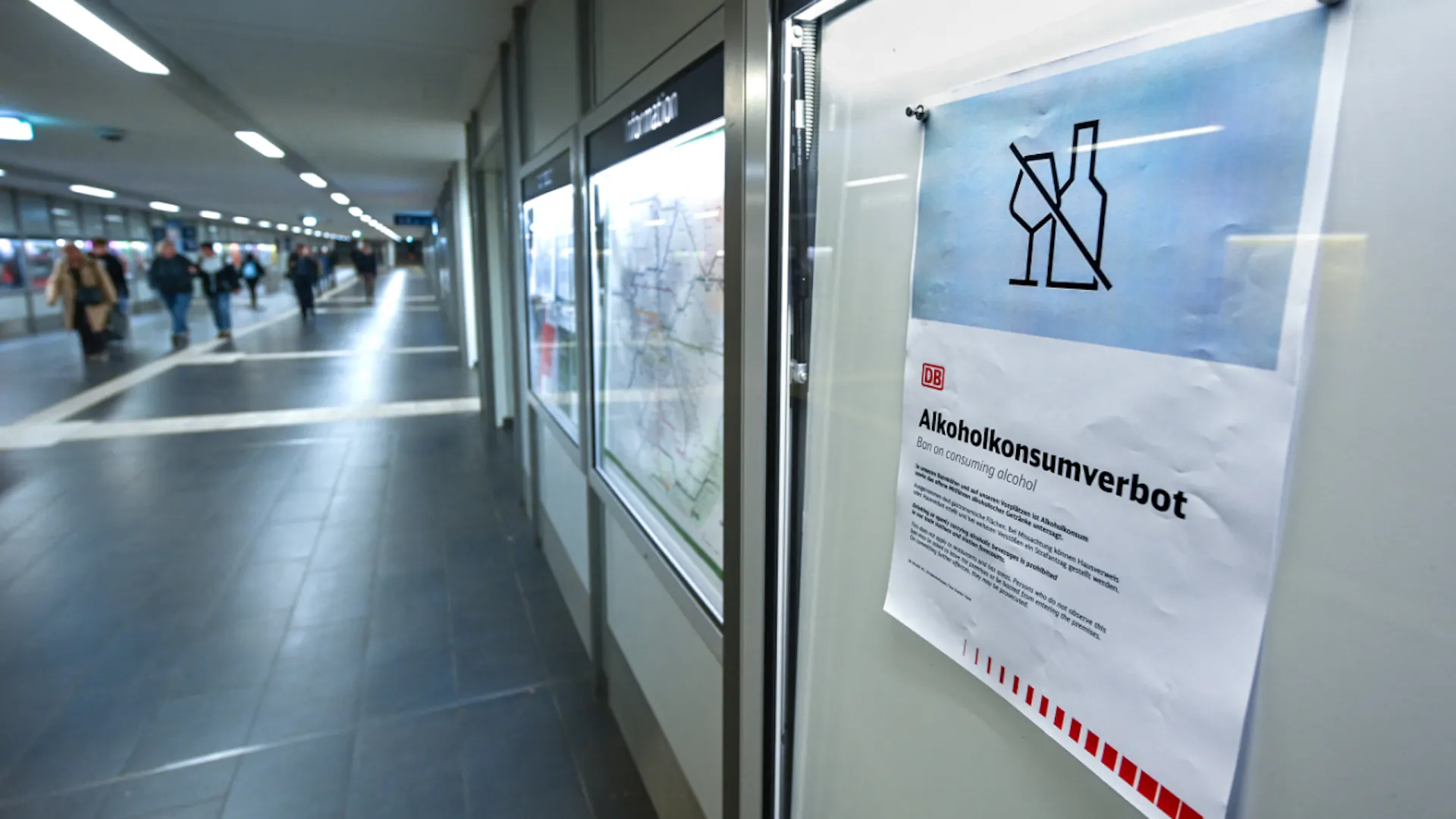 Alcohol Ban at German Train Stations Has Taken Effect