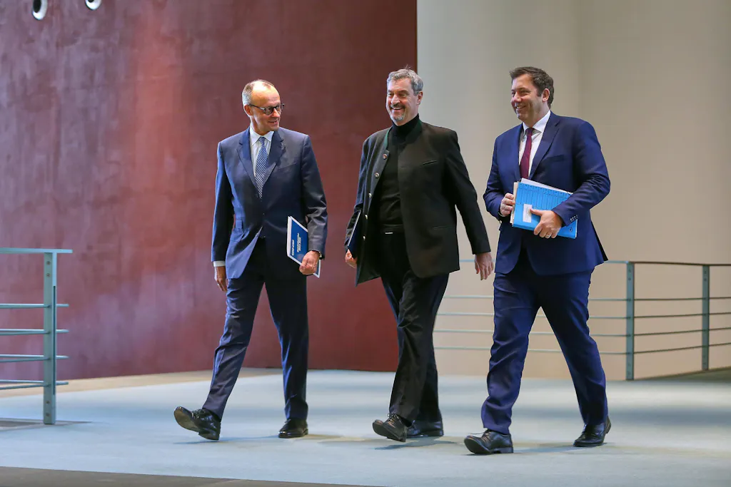 Merz and Söder attack the red-green-red coalition in Berlin – a strain on ...