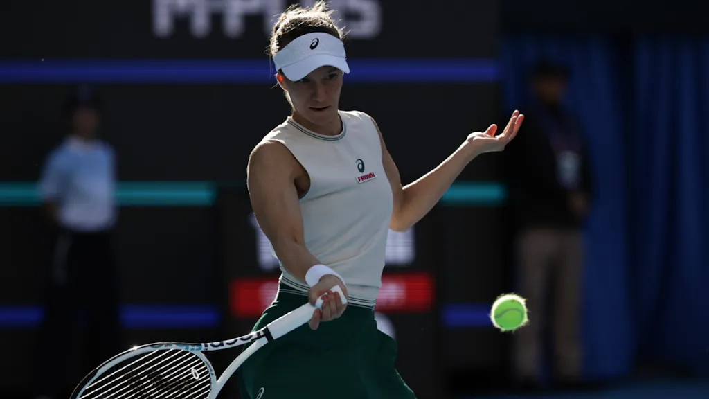 Golubic survives the first round