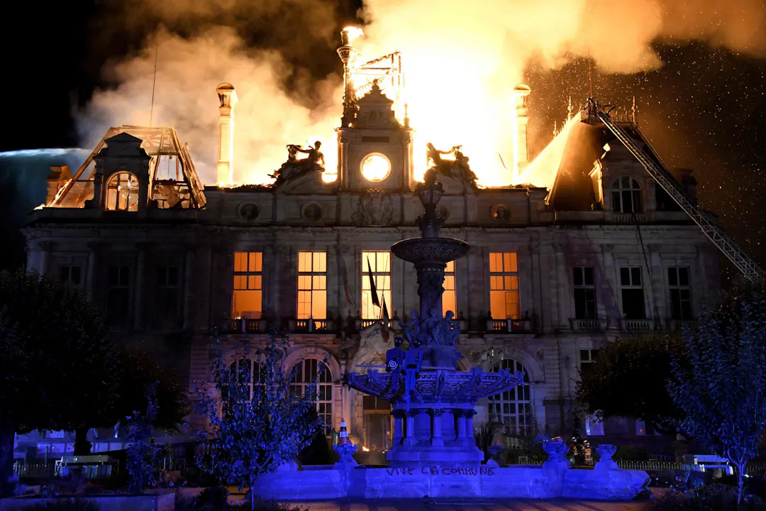 Arrest Following Arson at Limoges City Hall