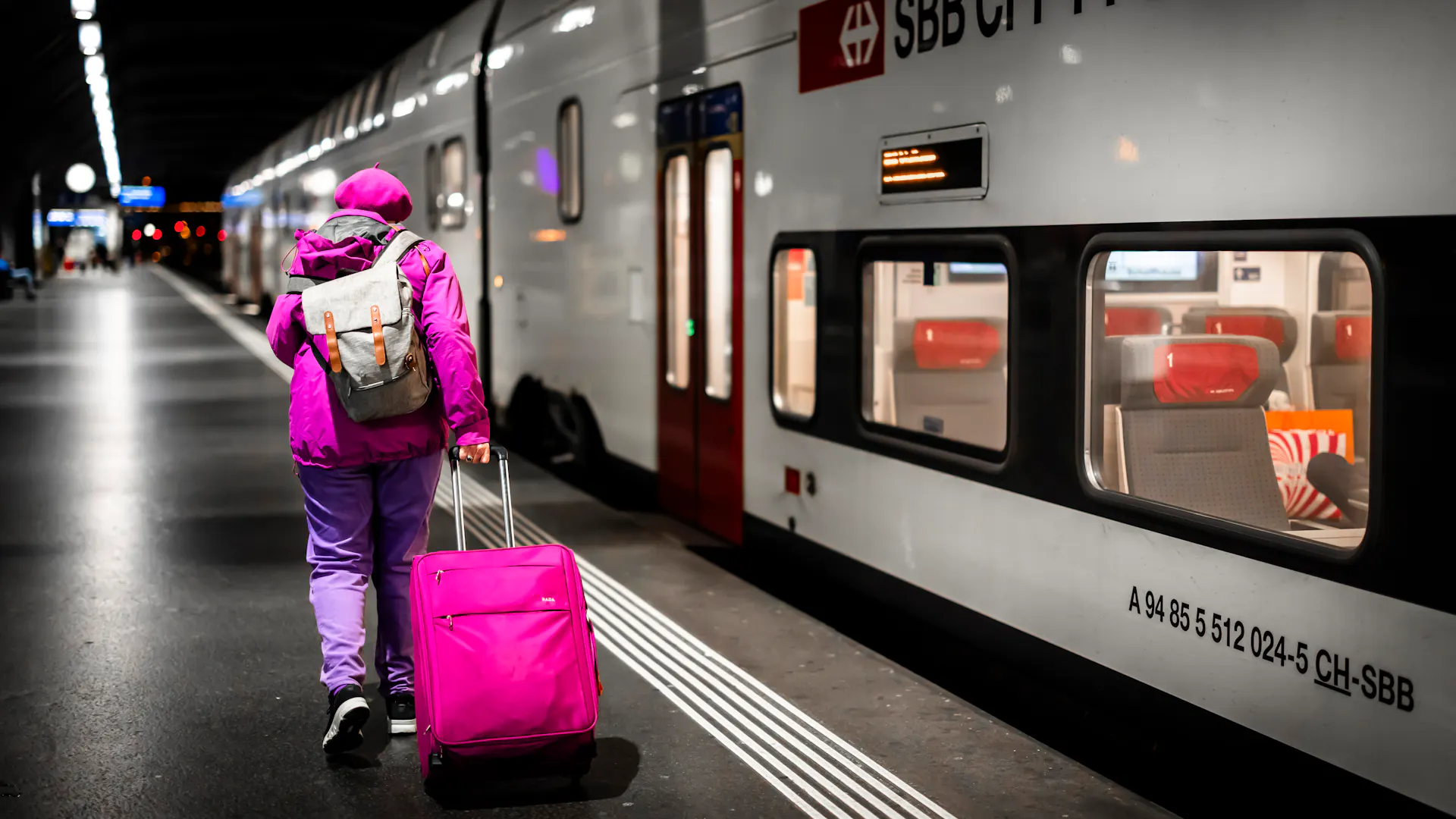 Rail service in Zurich was disrupted—commuters had to be patient