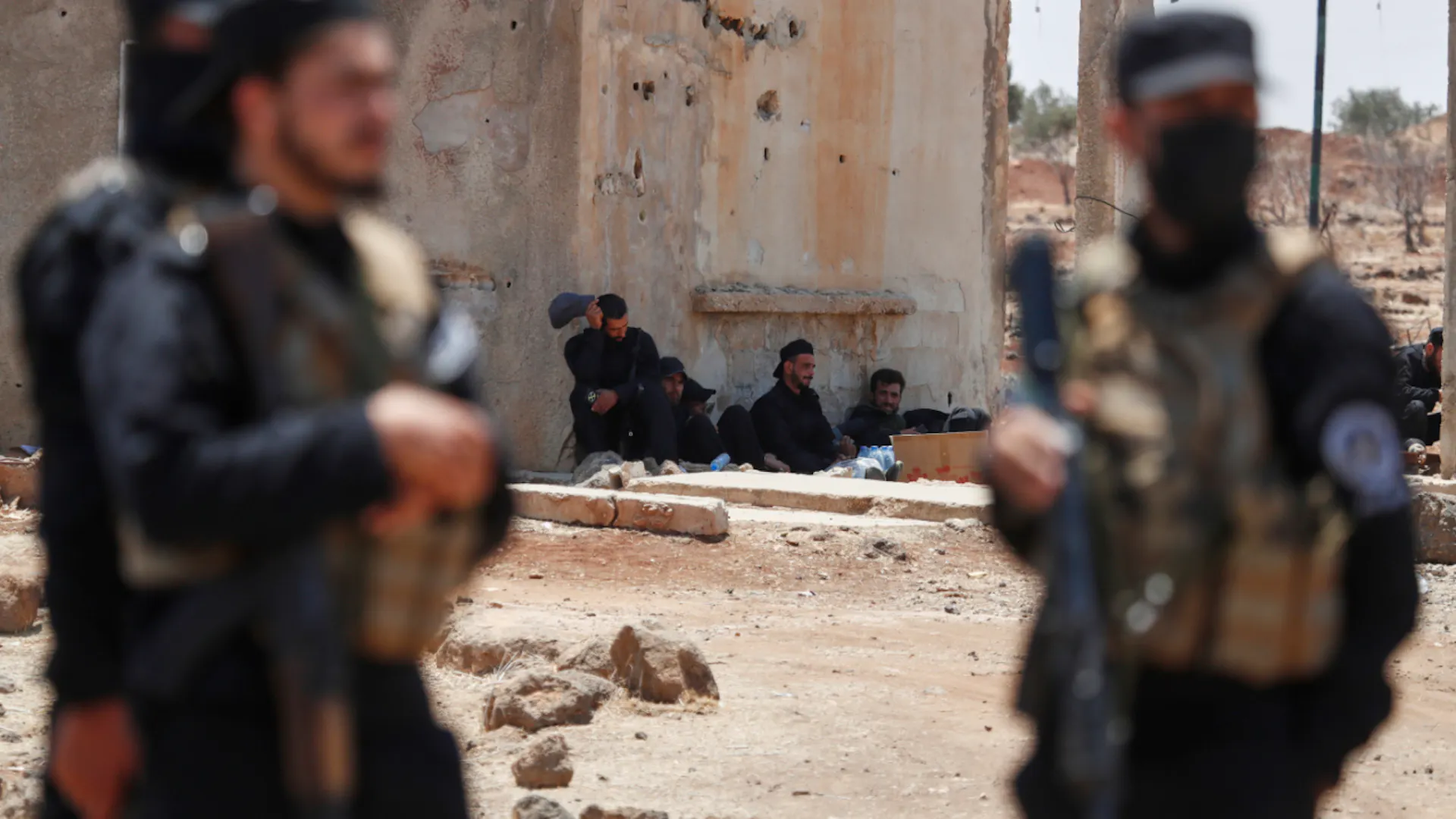 Clashes with suspected ISIS fighters in Syria