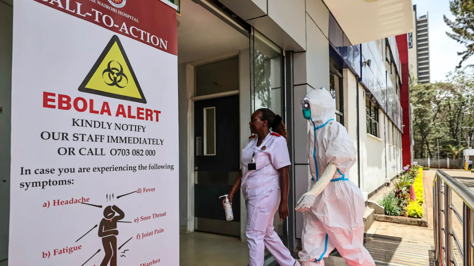 Une Suissesse atteinte du virus Ebola au Nigeria