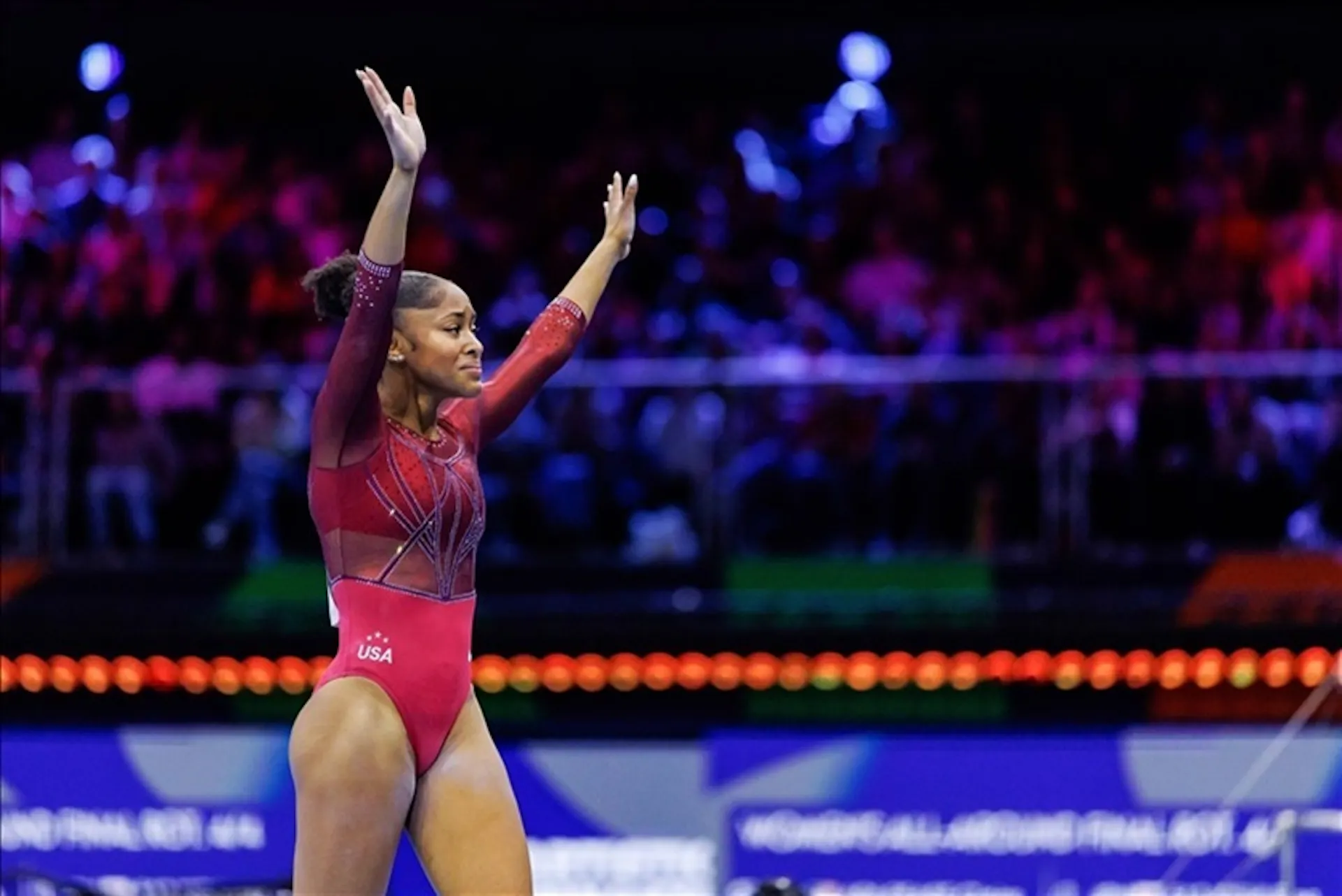 Skye Blakely conquista il concorso generale femminile ai Mondiali di ...