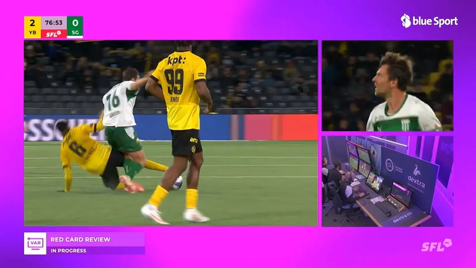 Stunned after the red card—even Görtler, who was fouled, would have ...
