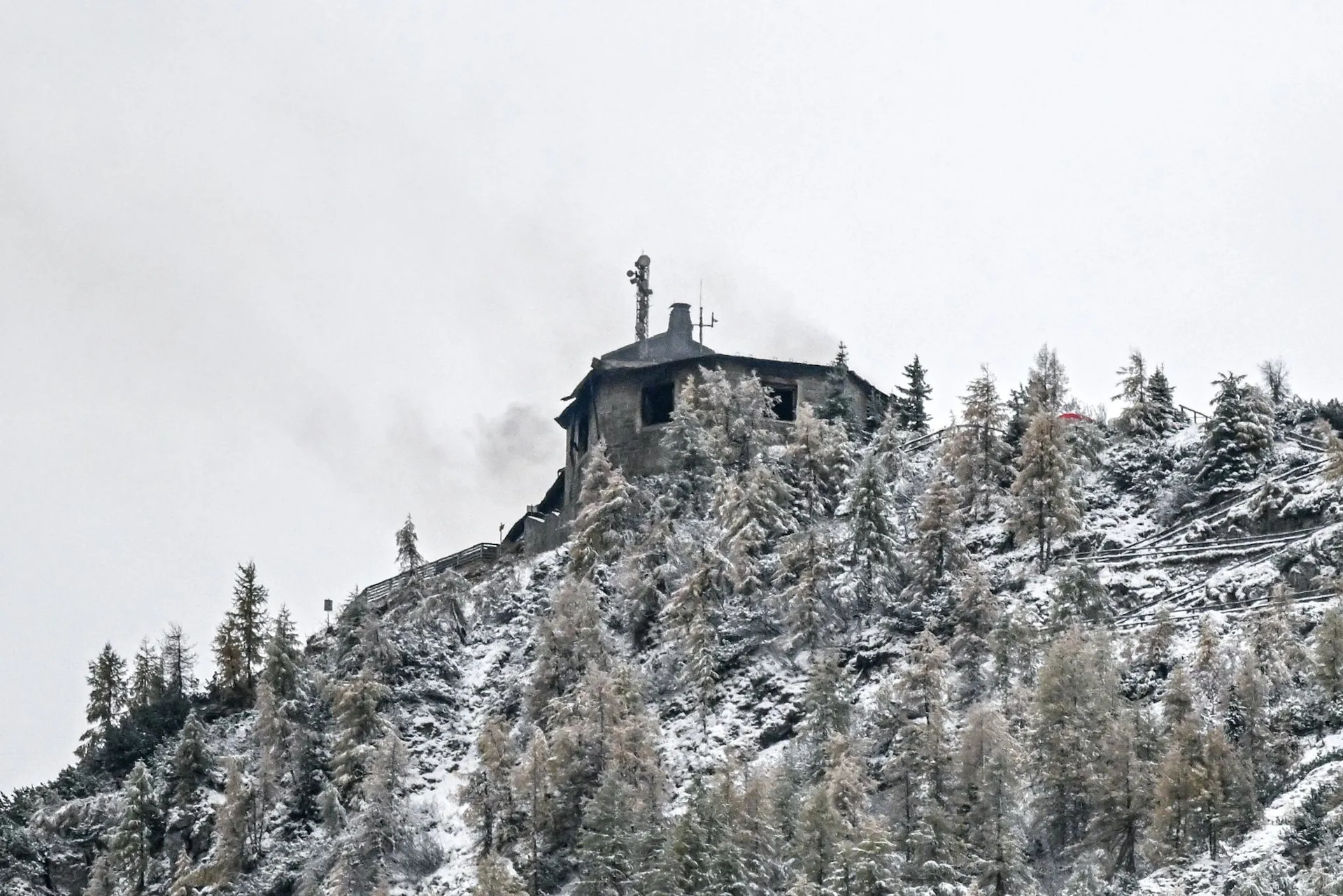 Arrest Following Fire at the Kehlsteinhaus