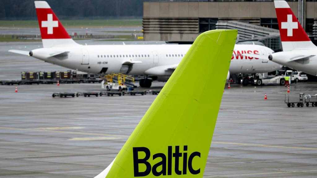 bluewin.ch - Swiss is using fewer third-party airlines-no more Air Baltic