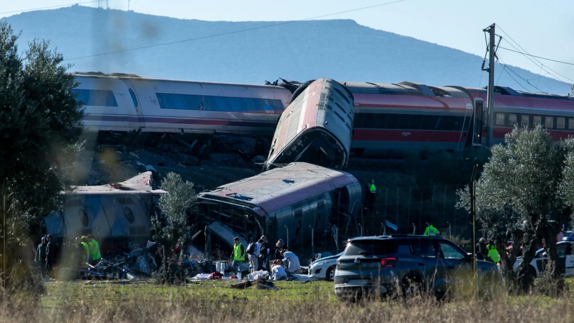 At Least Ten Dead in Train Crash in Spain