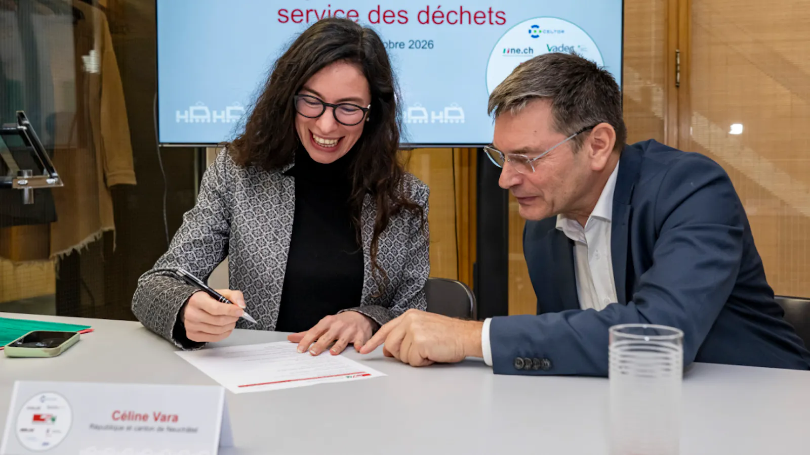 Arc jurassien: transport ferroviaire des déchets développé