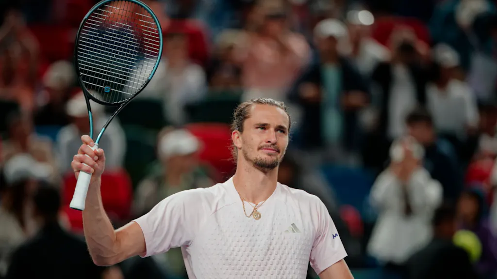 Image accompanying Alexander Zverev will be at the top of the world rankings starting Monday, from blue News